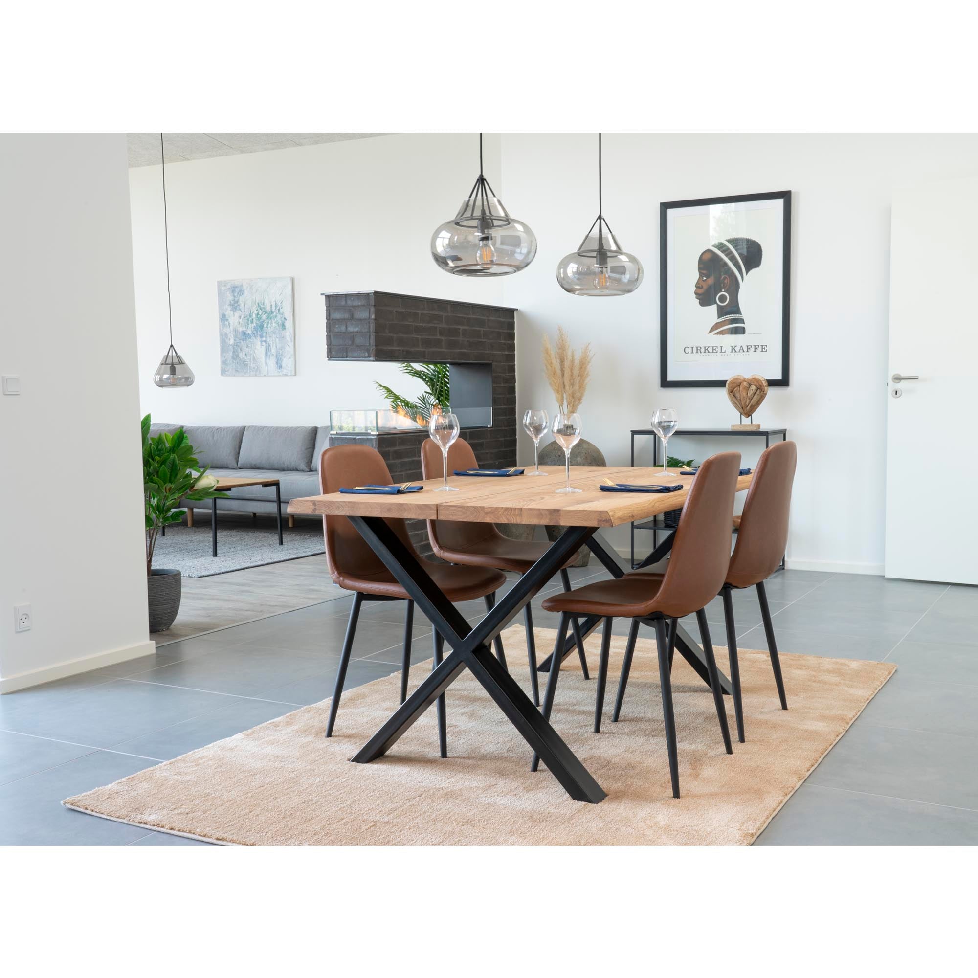 Set of 2 Stockholm Dining Chairs