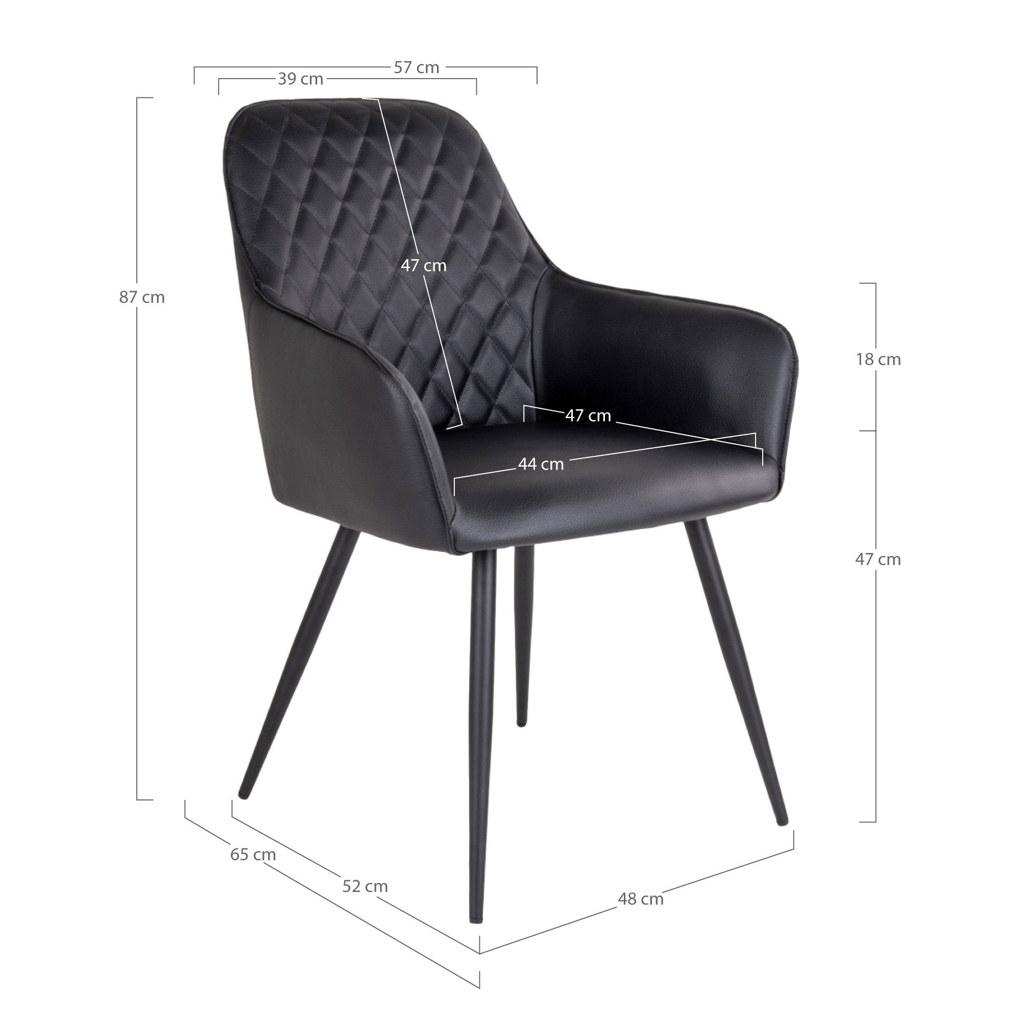 Set of 2 Harbo Dining Chairs