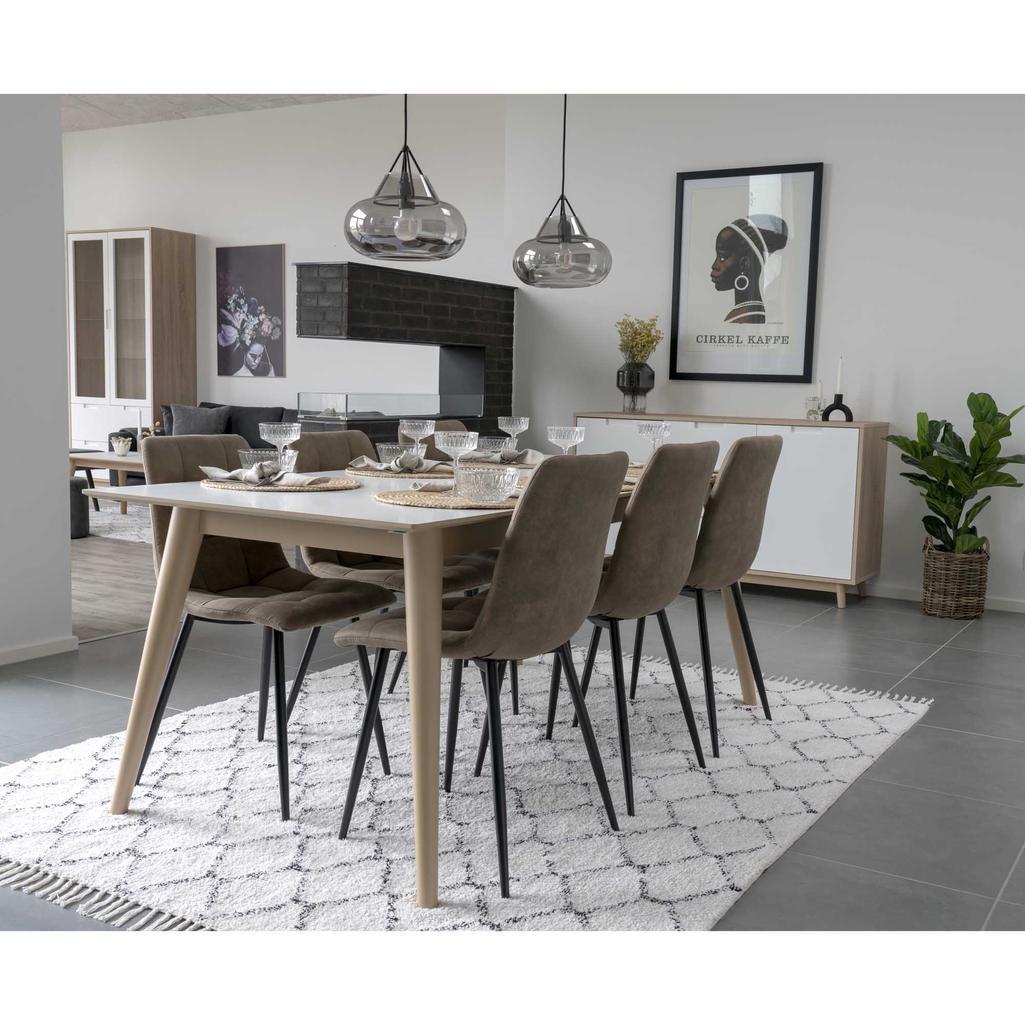 Set of 2 Middelfart Dining Chairs