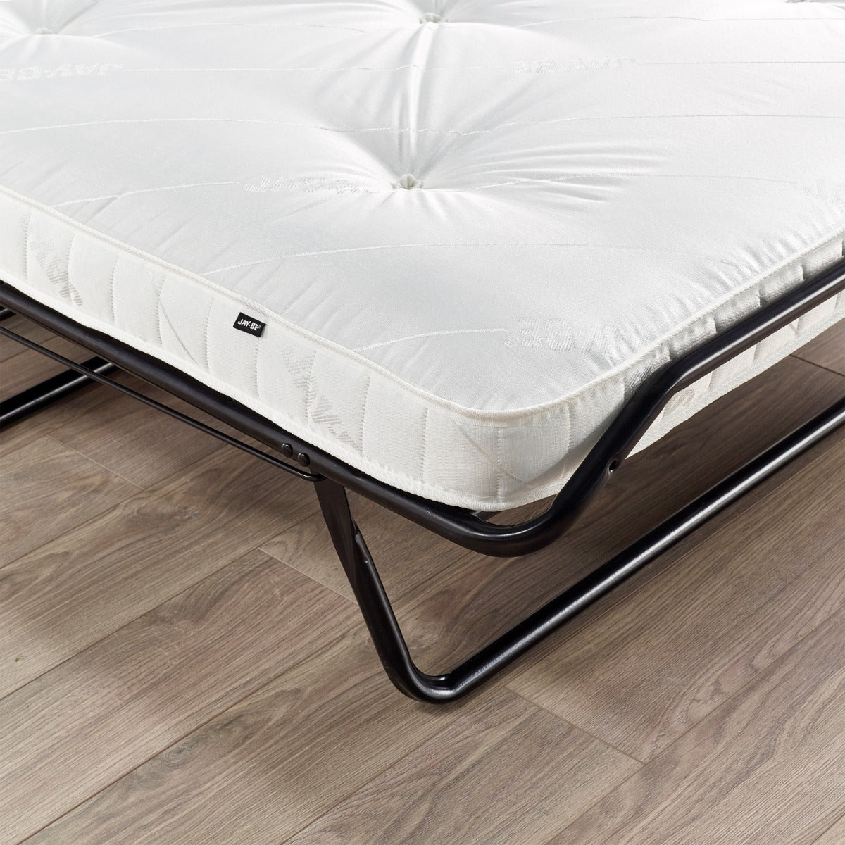 Jay-Be Supreme Automatic Folding Bed with Micro e-Pocket Sprung Mattress - 4ft
