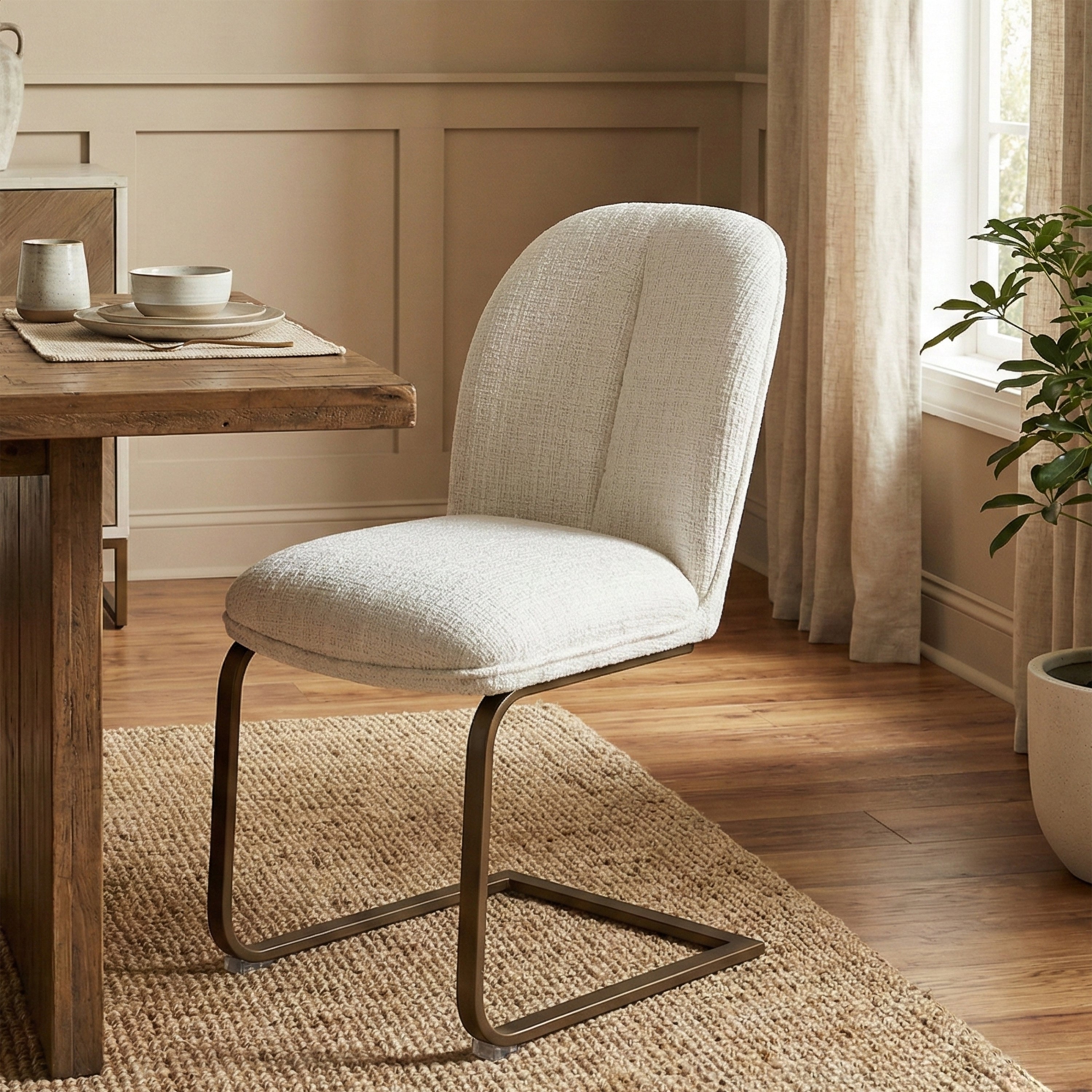 Solara Walnut 180cm Sintered Stone Dining Set