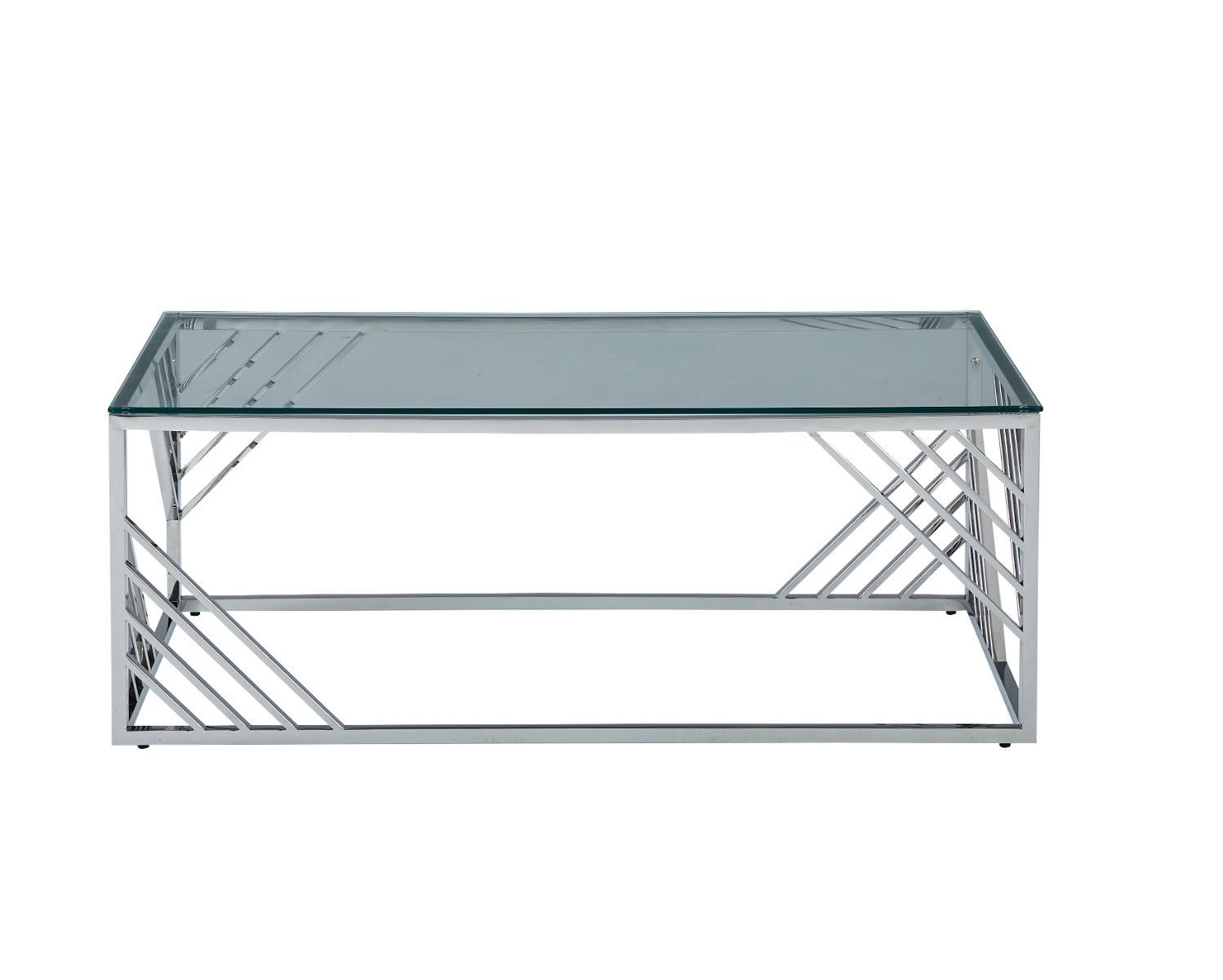 Serene Stainless Steel Coffee Table