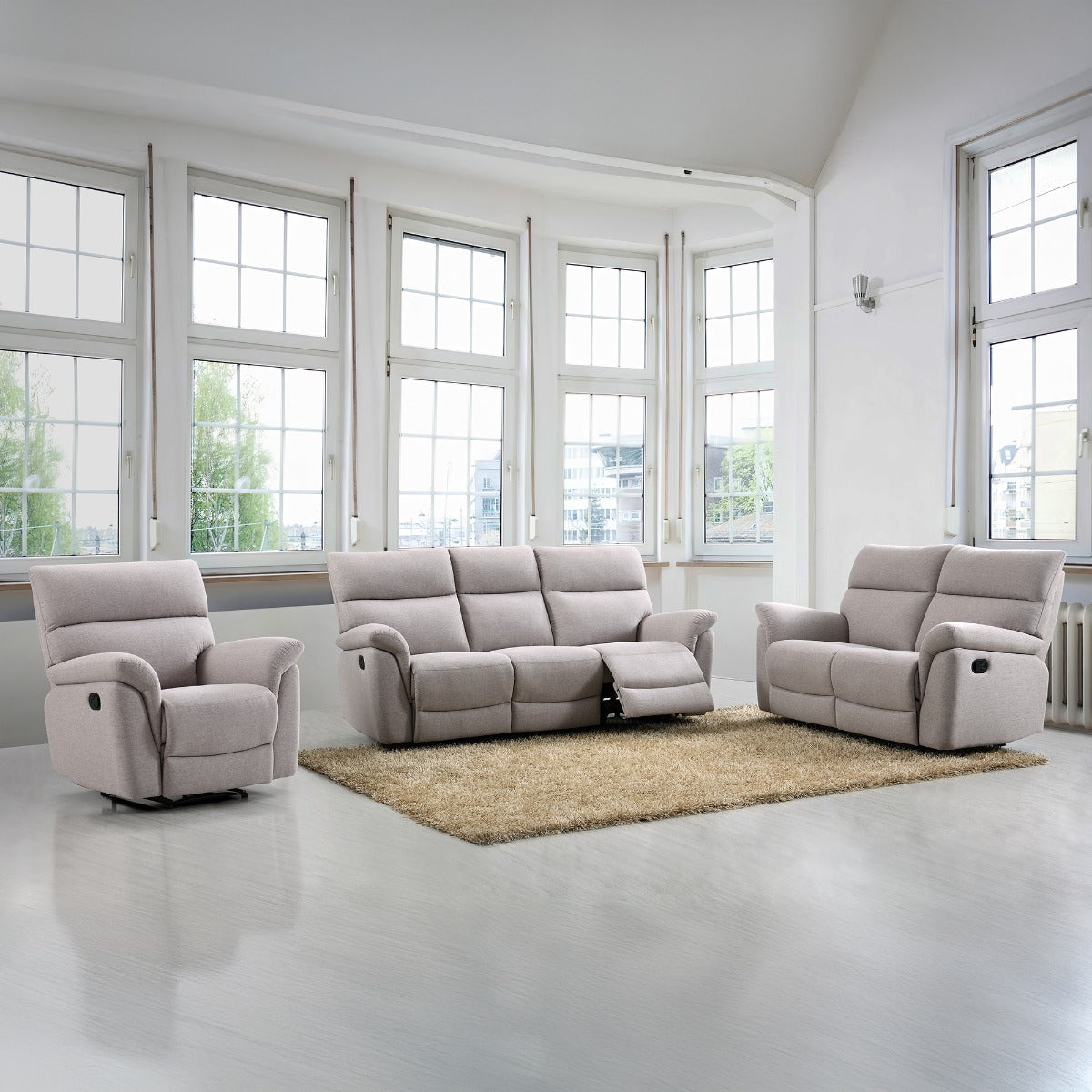 Phoenix Recliner 3+1+1 Ash