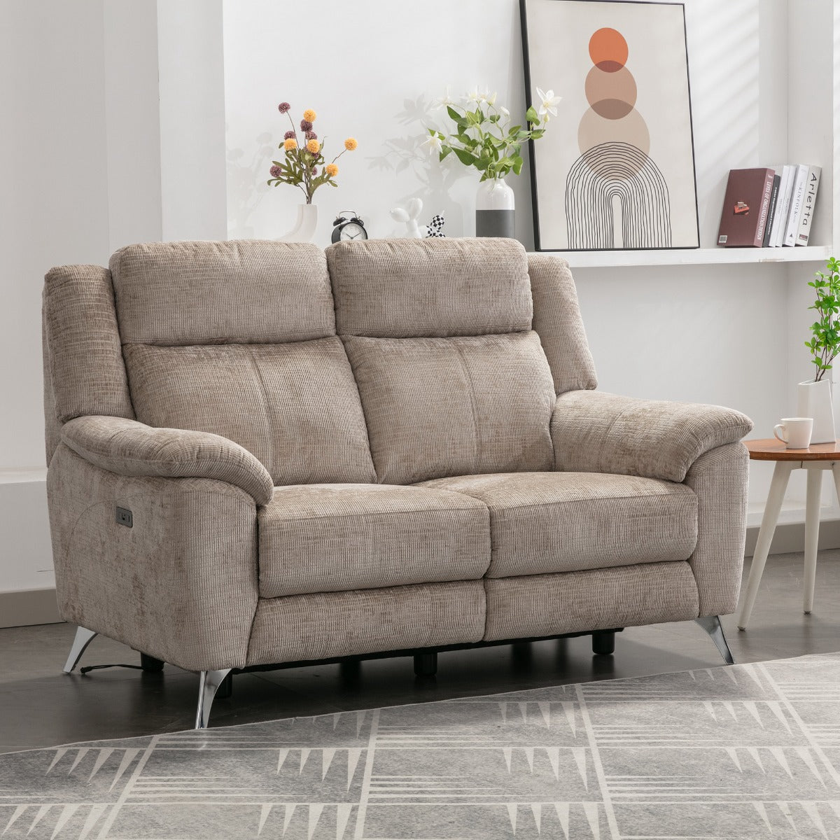 Monroe Electric 2 Seater Beige