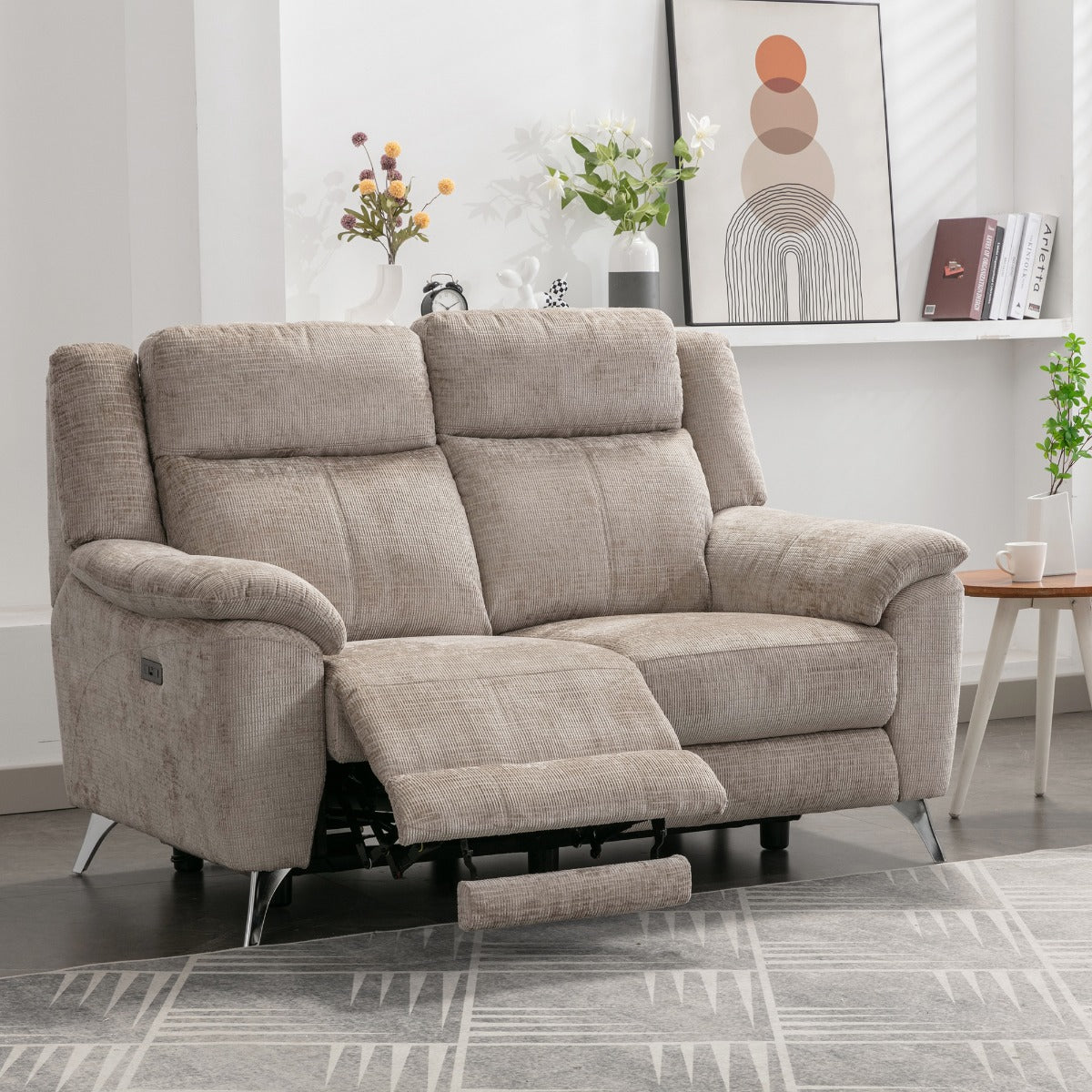 Monroe Electric 2 Seater Beige