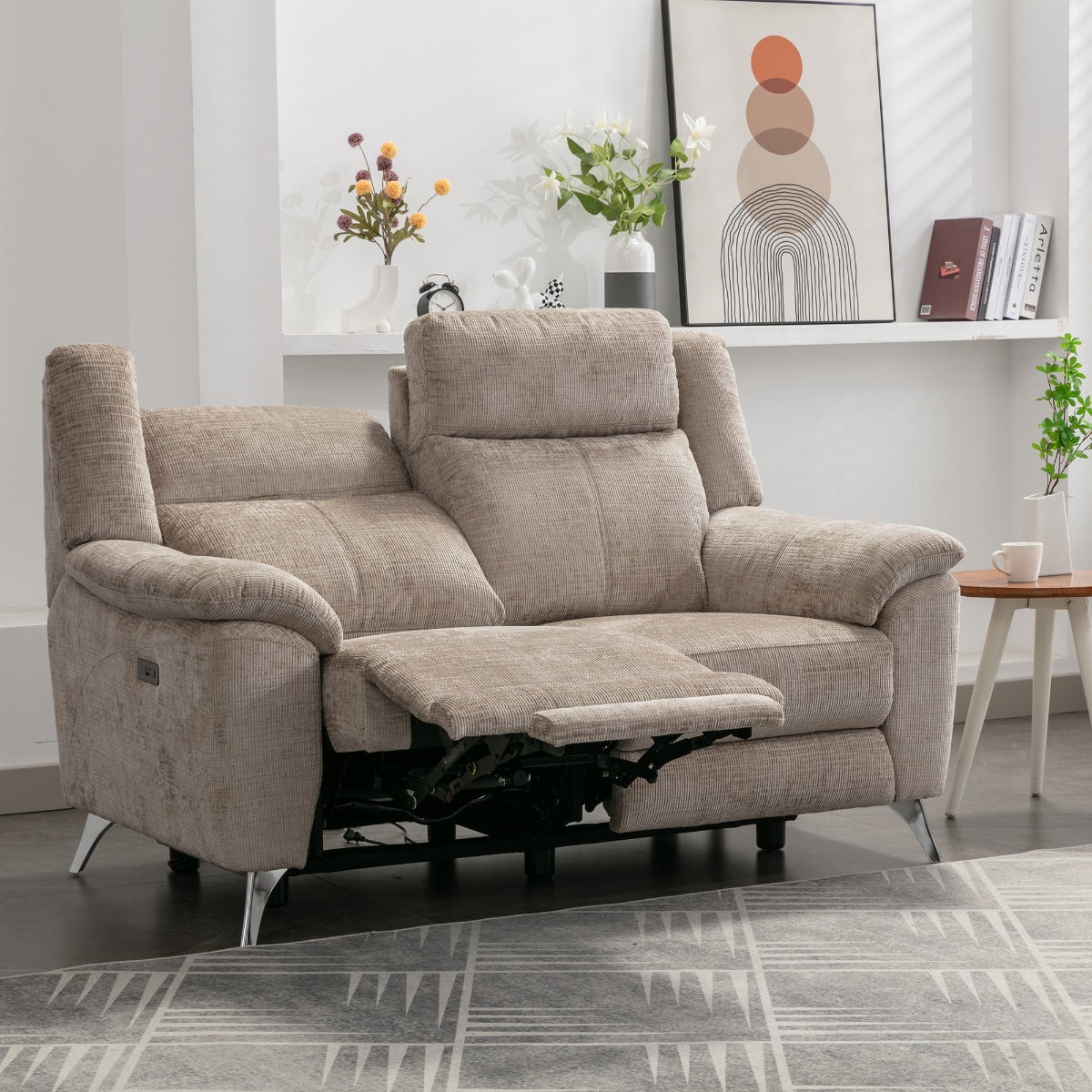 Monroe Electric 2 Seater Beige