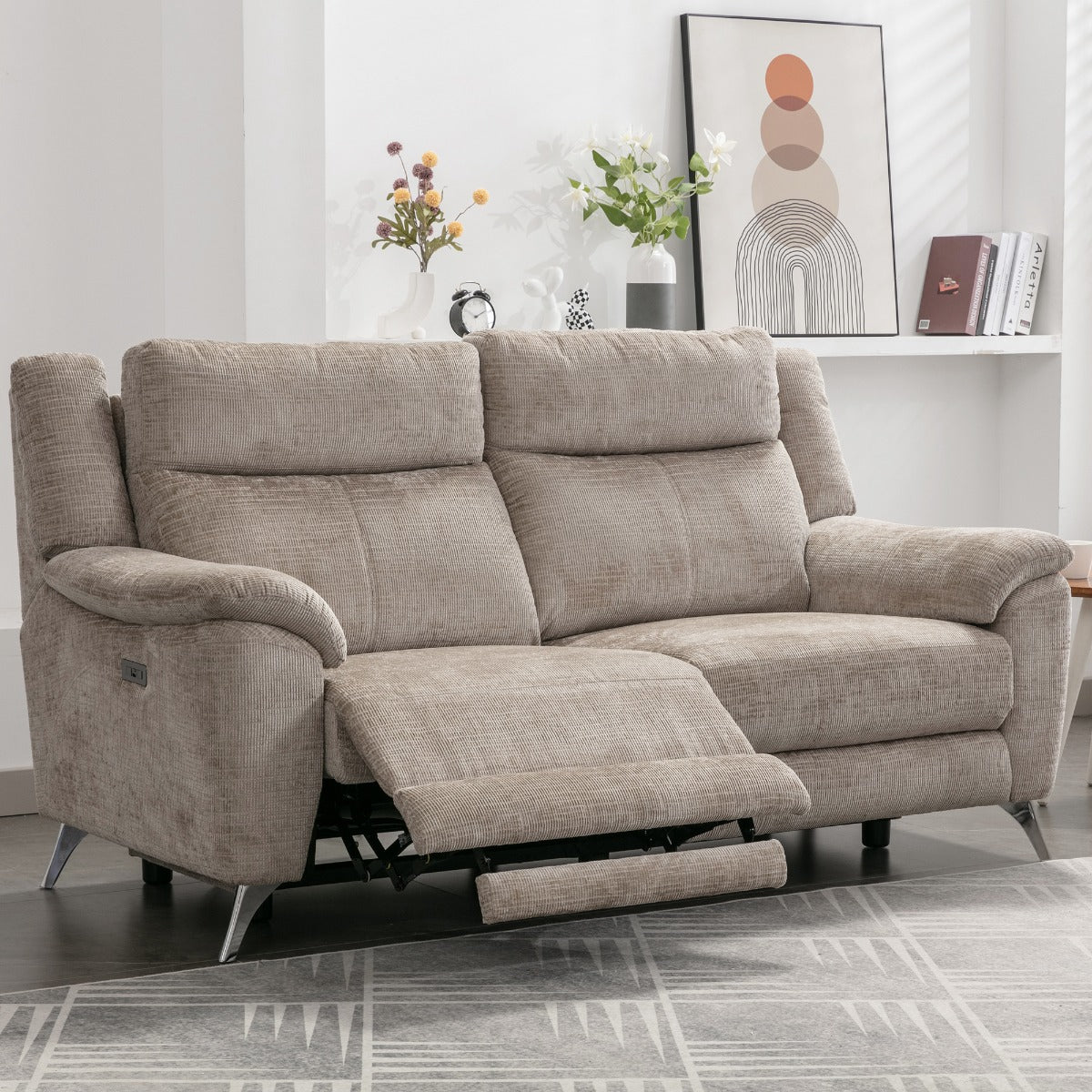 Monroe Electric 2 Seater Beige