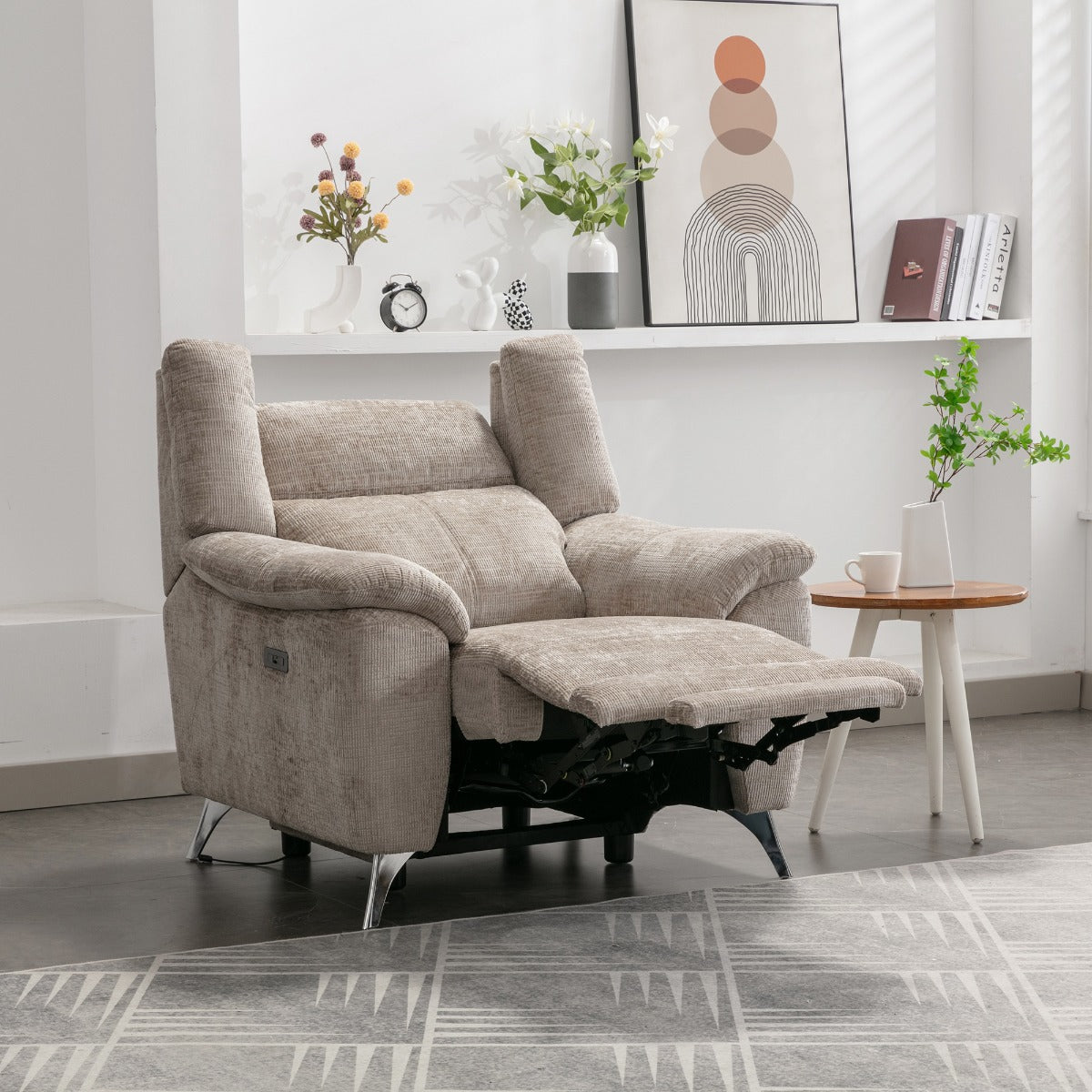 Monroe Electric Chair Beige