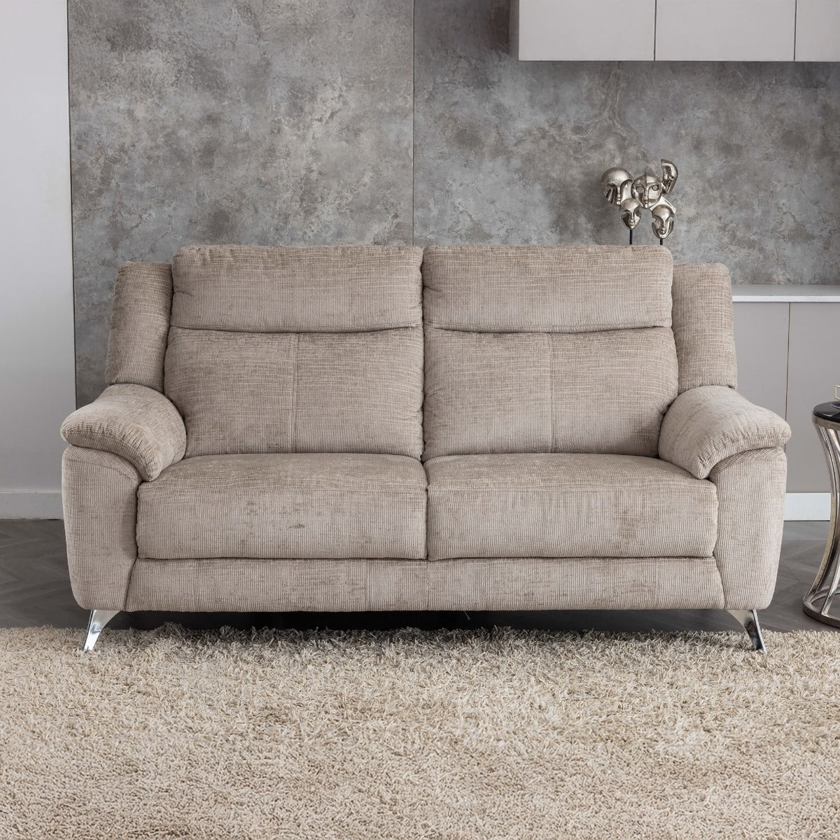 Monroe Fixed 3 Seater Fossil