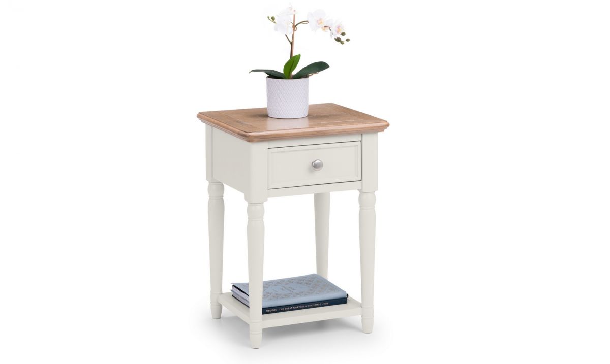 Provence 1 Drawer Lamp Table | Timeless Antique Charm