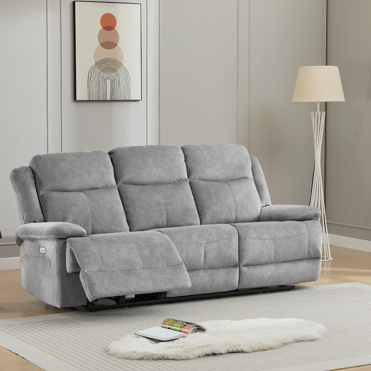 Rockport 3 Seater Electric Recliner Dusk