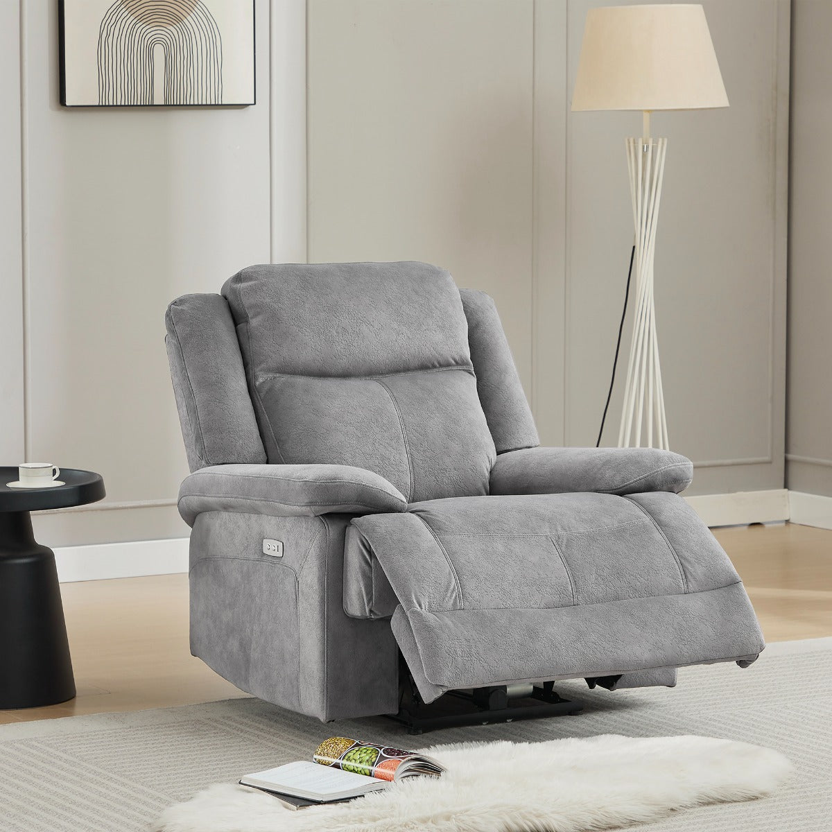 Rockport Chair Electric Recliner Dusk