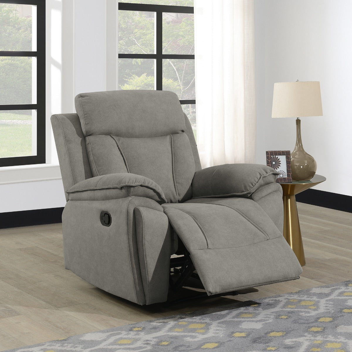 Kensington Chair Recliner Grey