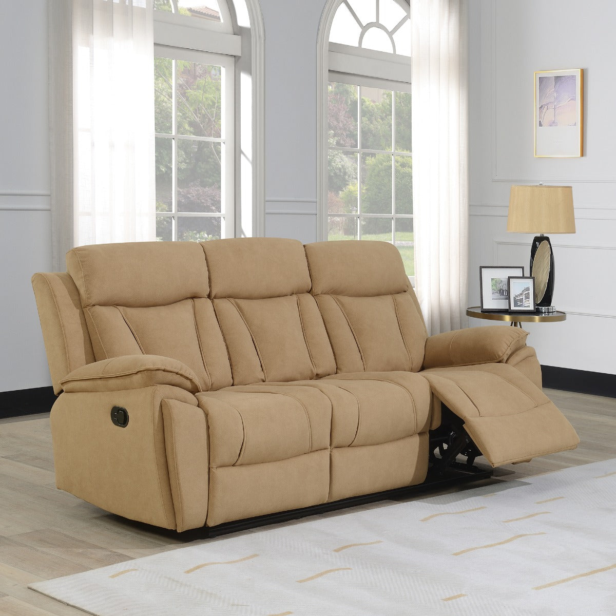 Kensington 3 Seater Recliner Sand