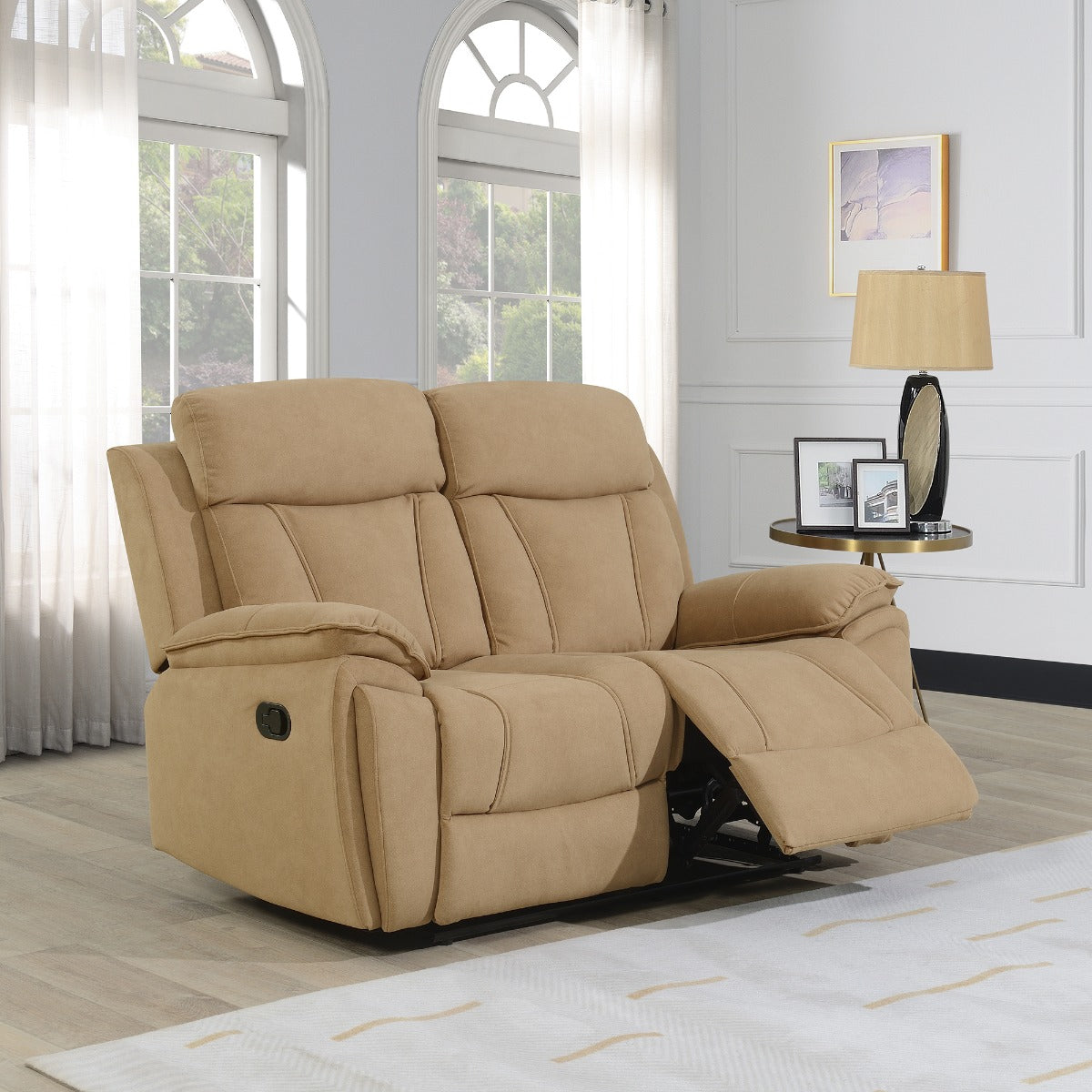 Kensington 2 Seater Recliner Sand