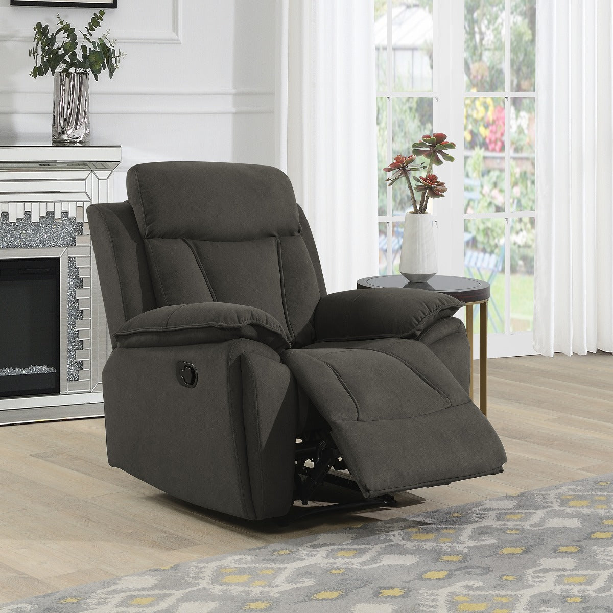 Kensington Chair Recliner Chocolate
