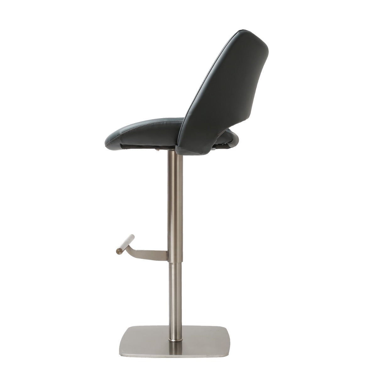 Contour Barstool S/Steel Slate Grey PU