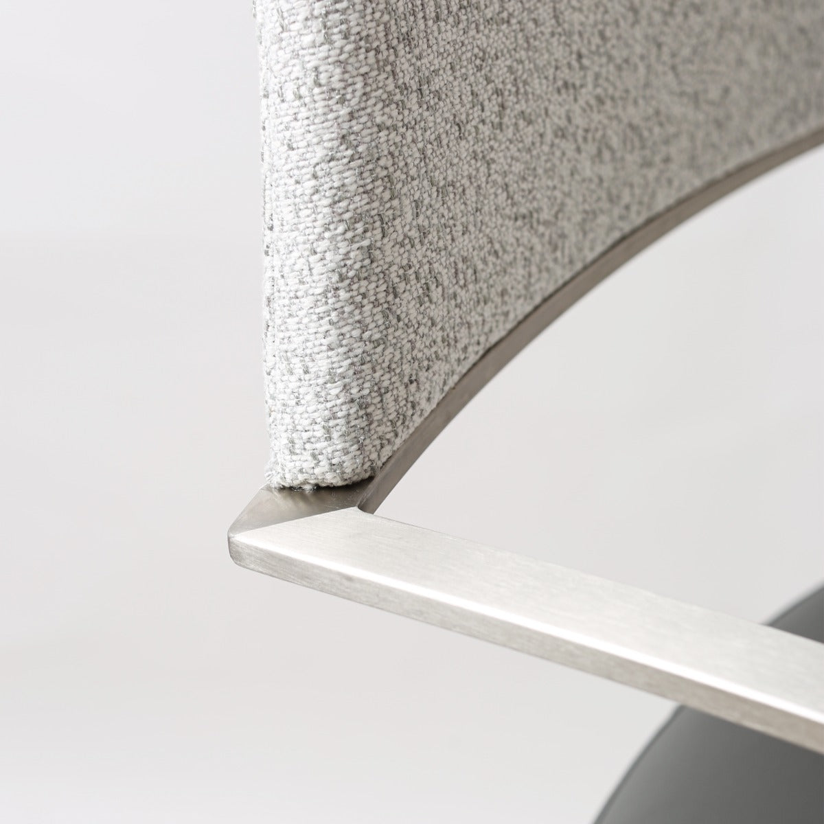 Tempo Barstool S/Steel Smoke Grey Fusion