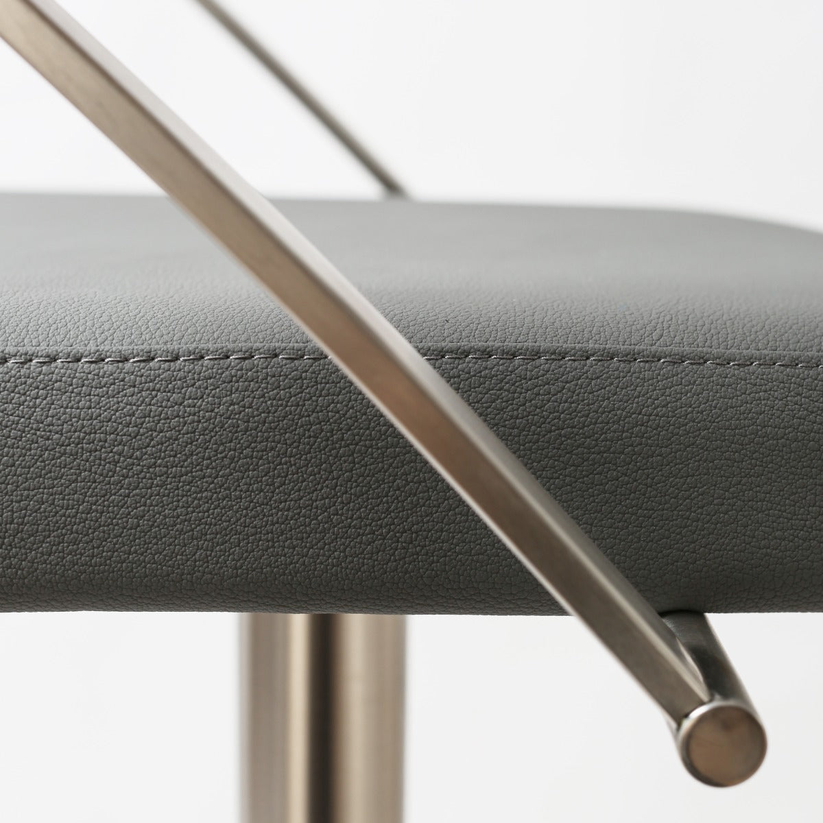 Tempo Barstool S/Steel Smoke Grey Fusion