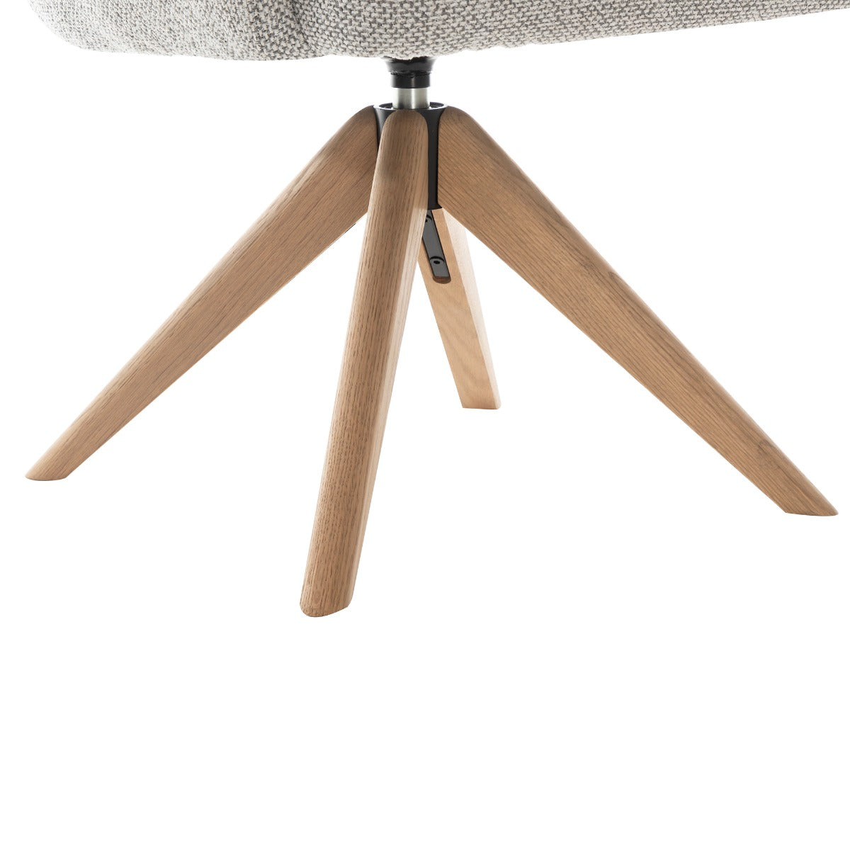 Cotswold Fabric Dining Chair Silver Grey