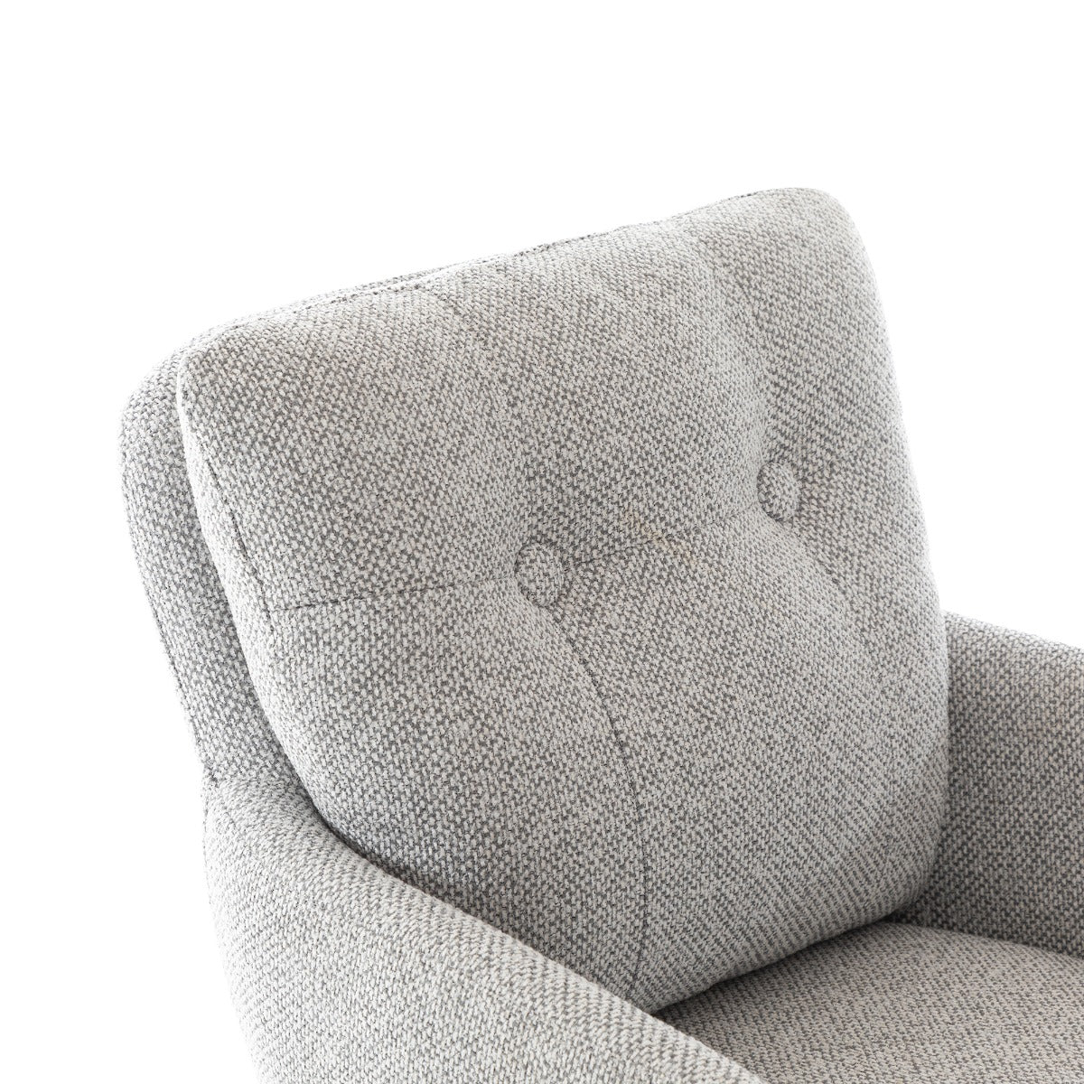 Cotswold Fabric Dining Chair Silver Grey