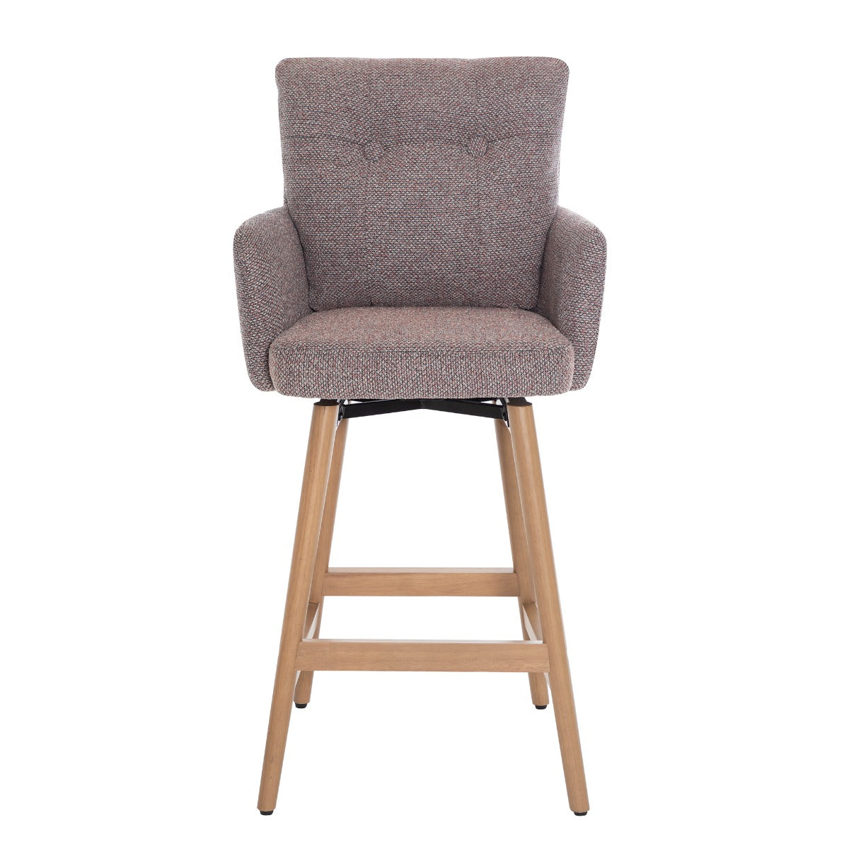 Cotswold Fabric Counter Stool Blush Granite