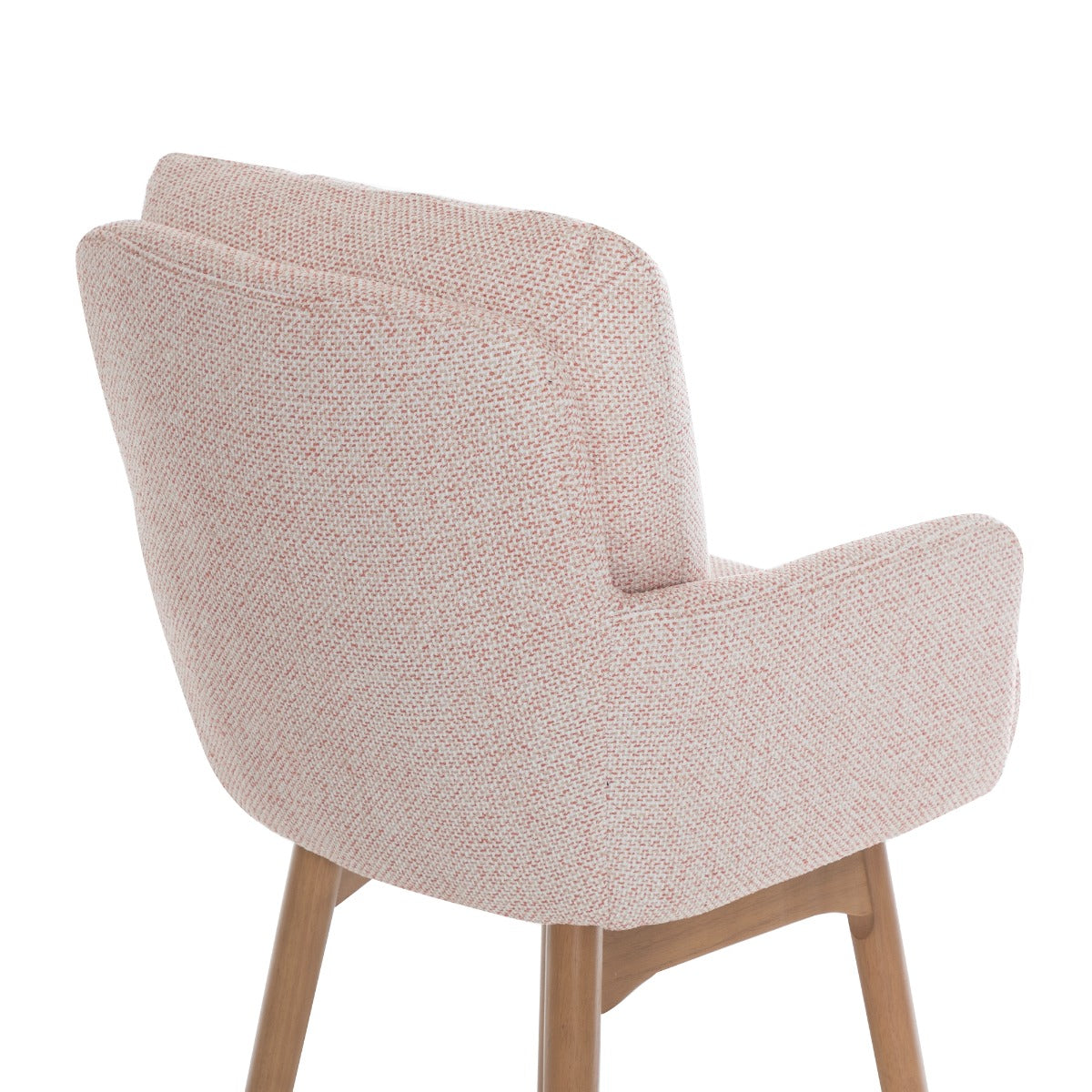 Cotswold Fabric Counter Stool Blush Pink