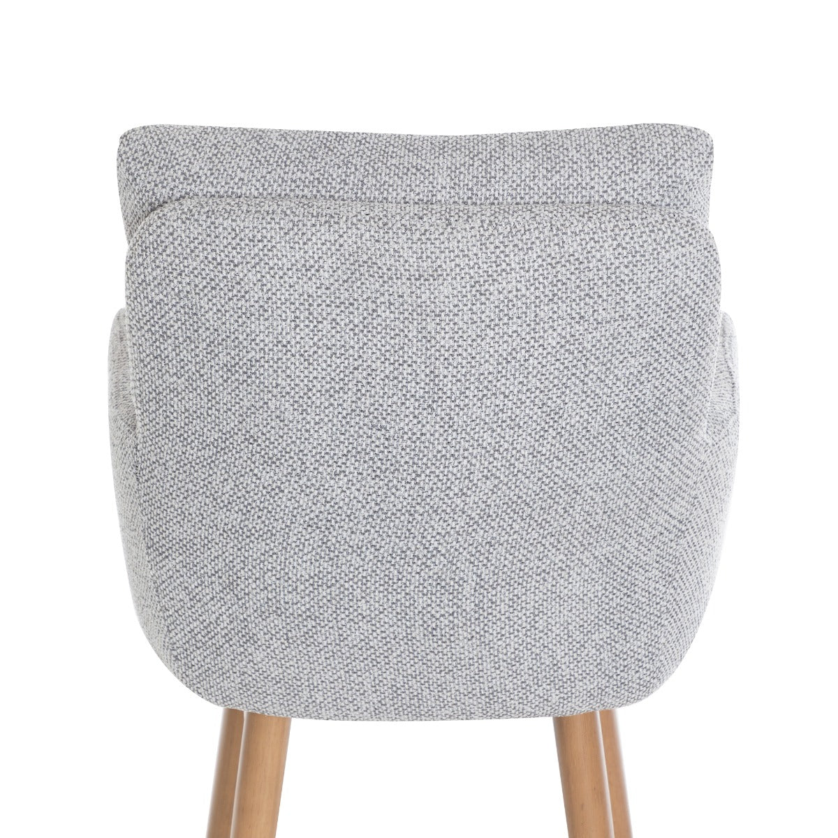 Cotswold Fabric Counter Stool Silver Grey