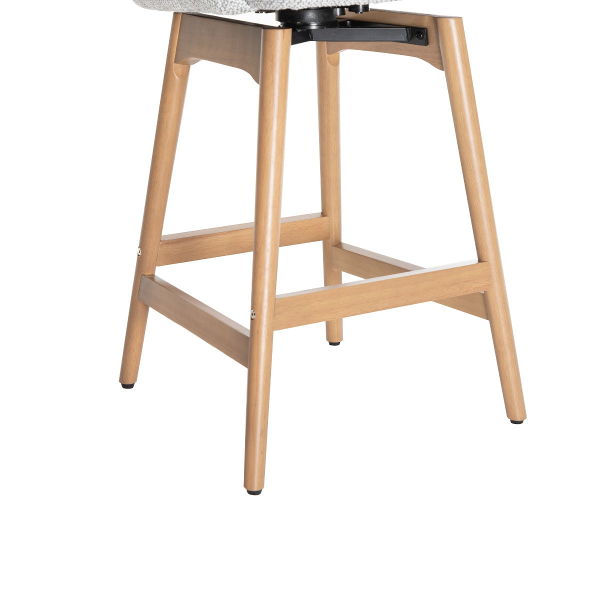 Cotswold Fabric Counter Stool Silver Grey