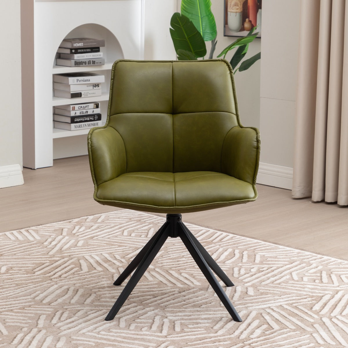 Jacob Dining Chair Green PU