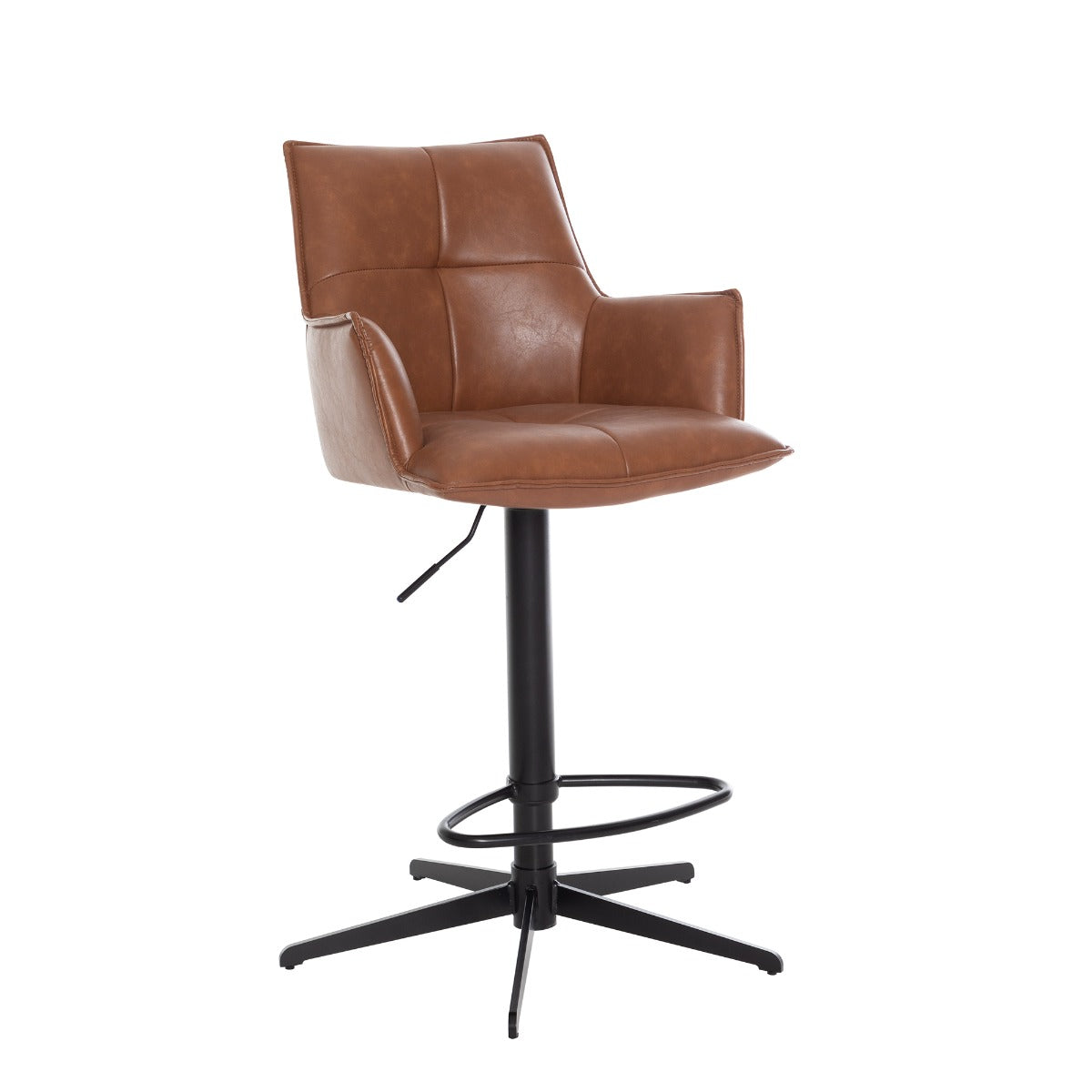 Jacob Bar Stool Tan PU