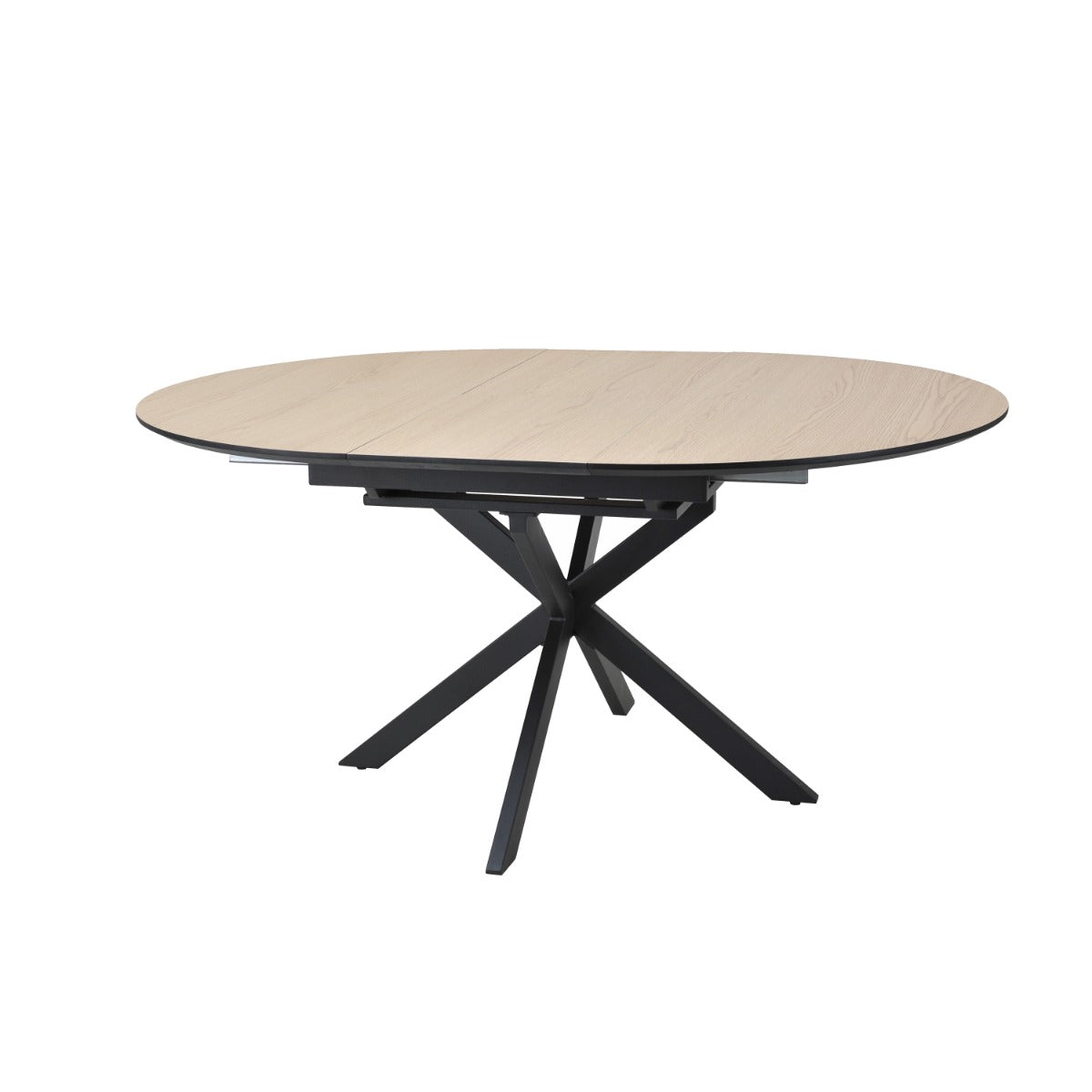 Infiniti 120-160cm Ext. Round Dining Table Dune Oak
