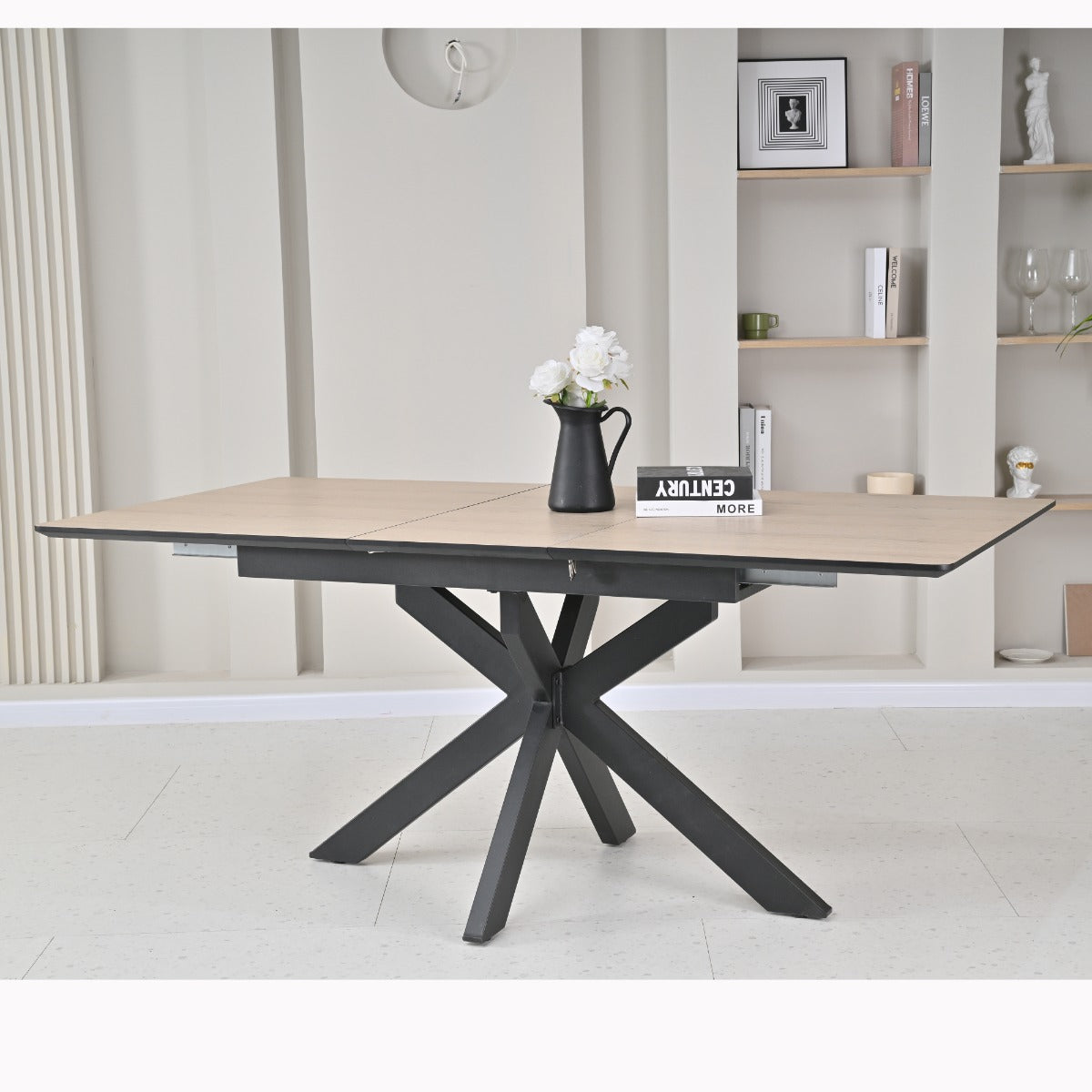 Infiniti 140-180cm Ext. Dining Table Dune Oak