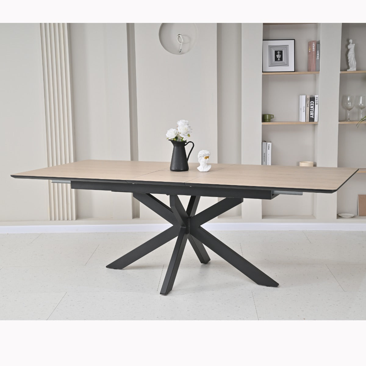 Infiniti 180-220cm Ext. Dining Table Dune Oak