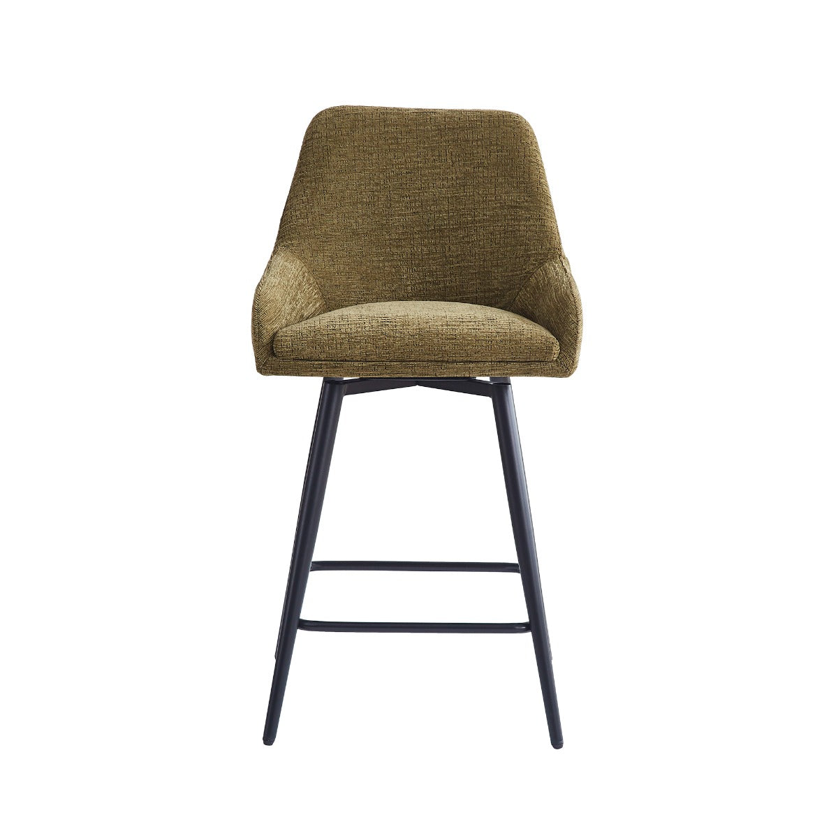Set of 2 Oscar Counter Stool - Olive Green