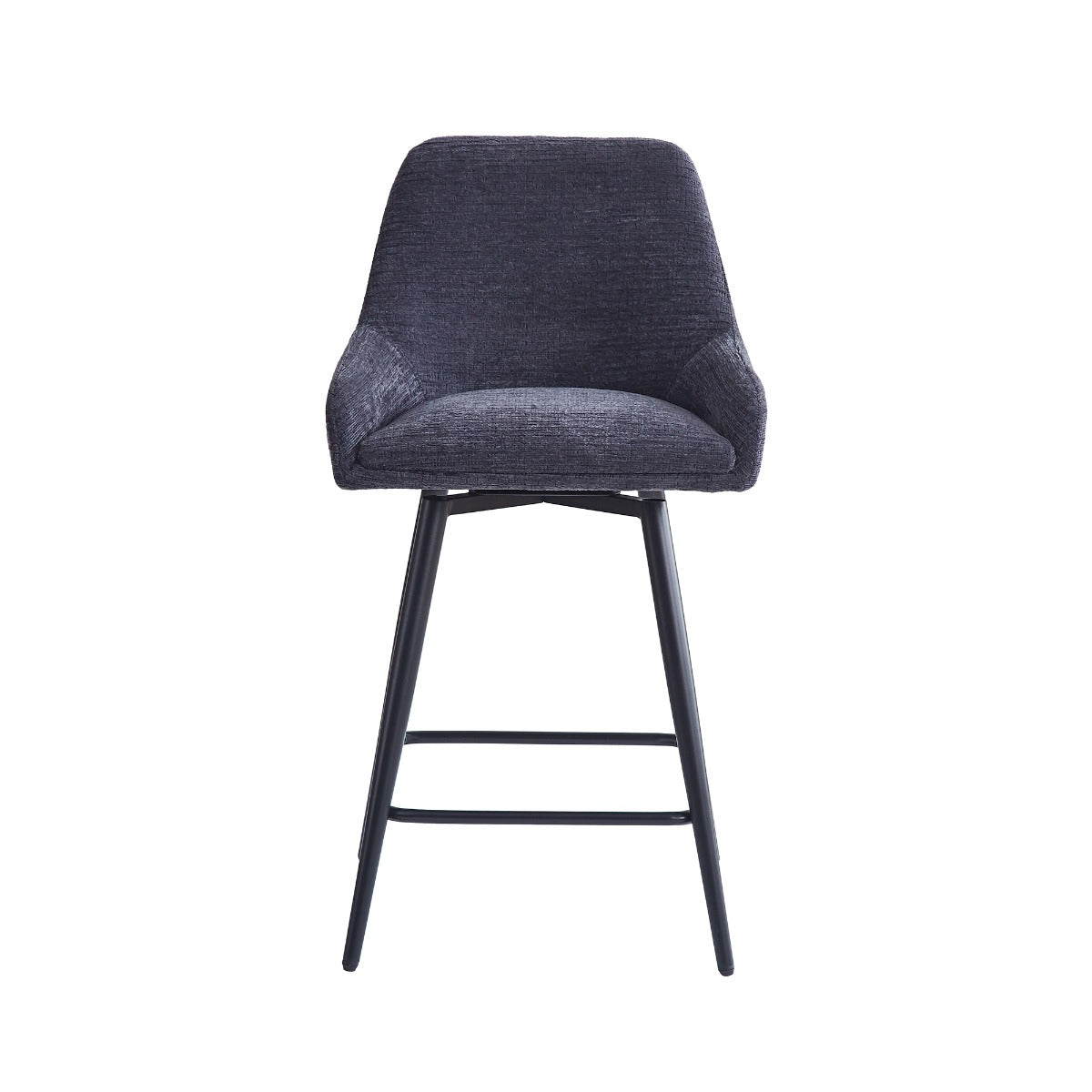 Set of 2 Oscar Counter Stool - Graphite Grey