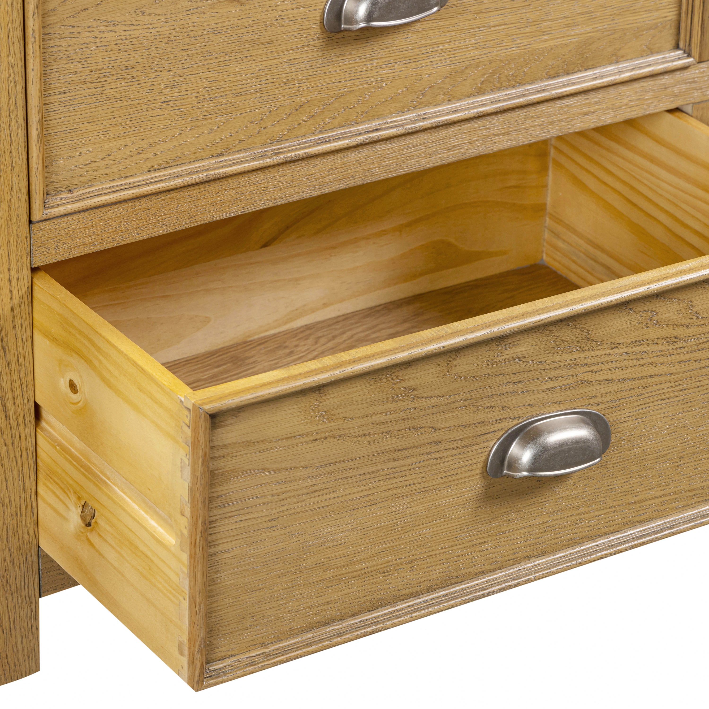 Dorchester Oak 3 over 4 chest