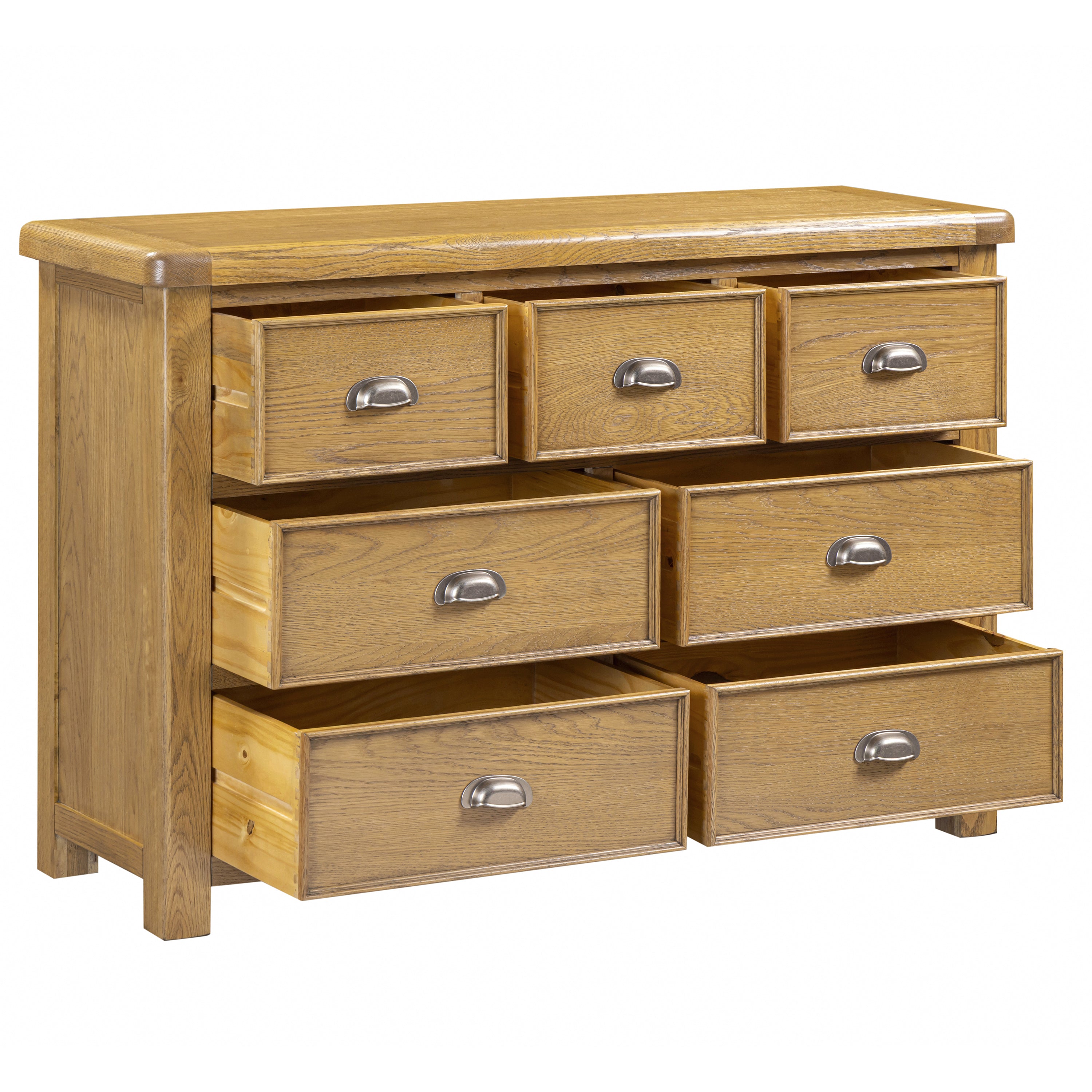 Dorchester Oak 3 over 4 chest