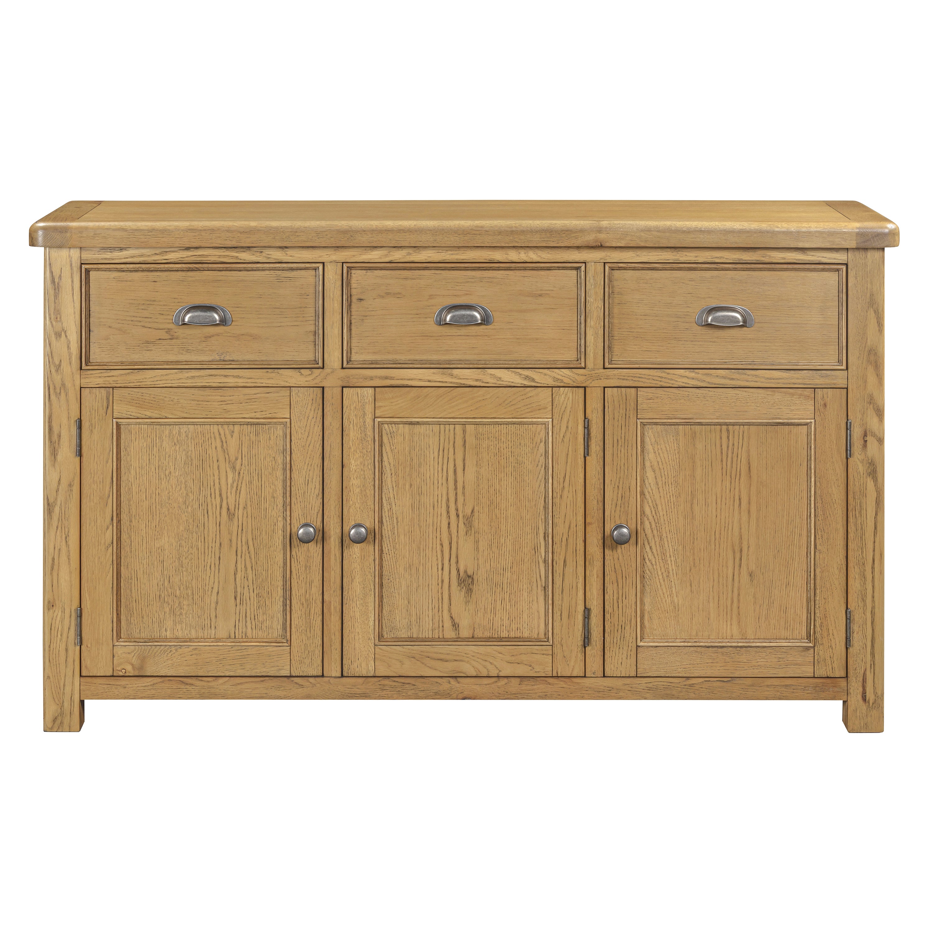Dorchester Oak 3 Door Sideboard