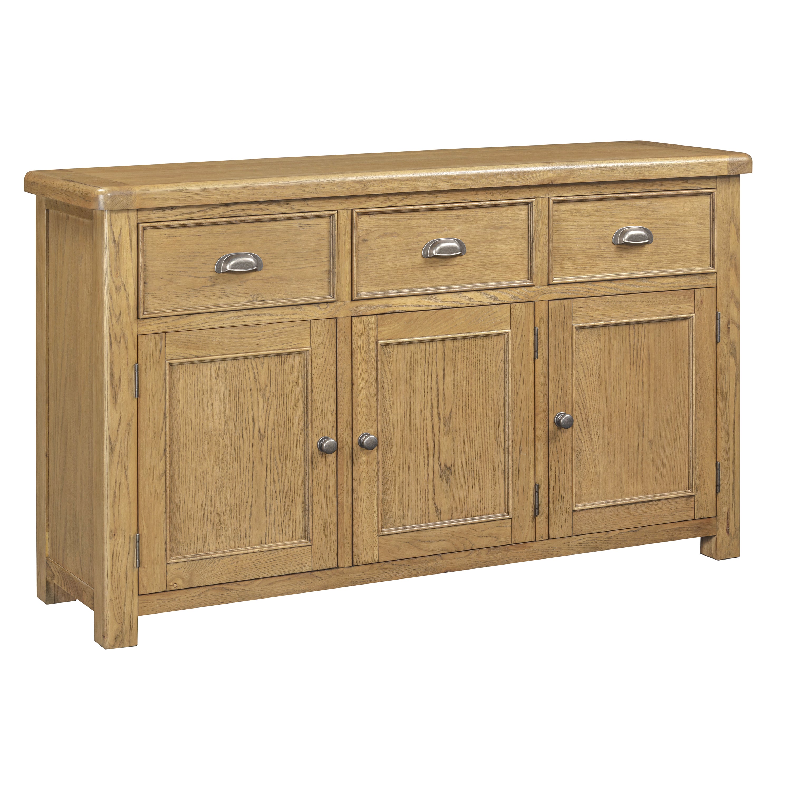 Dorchester Oak 3 Door Sideboard