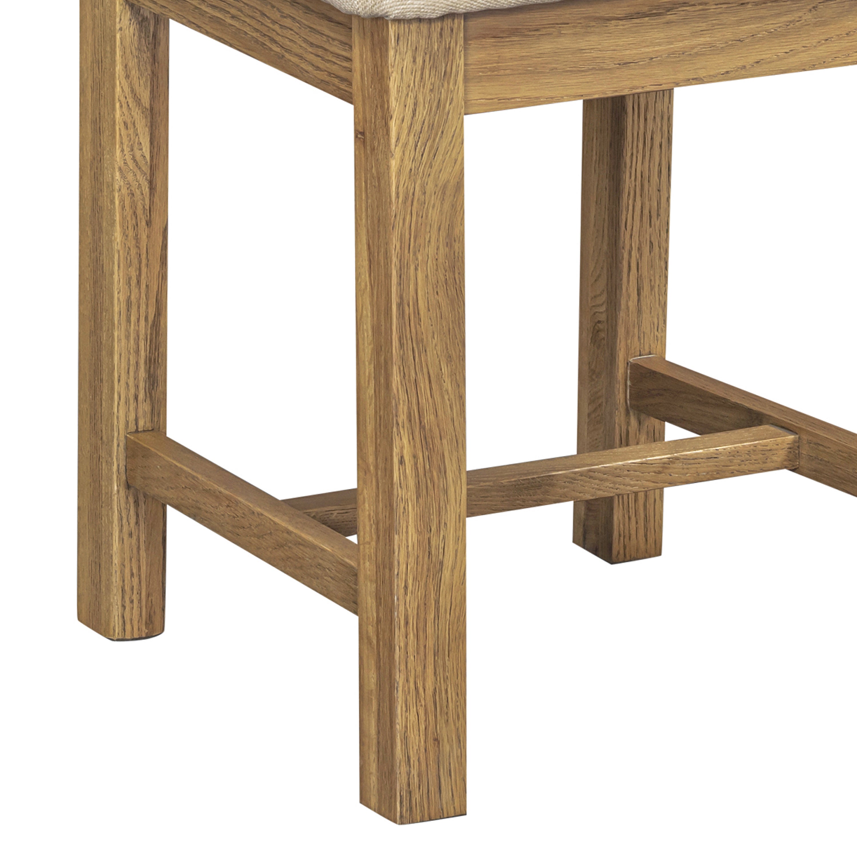 Dorchester Oak Cordoba Cross Back Chair