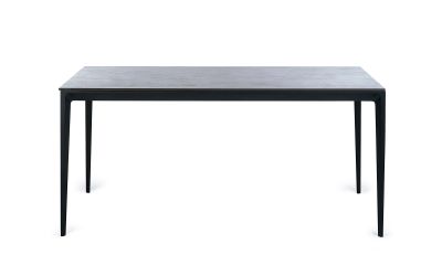 Miami Rectangular Stone Top Dining Table - Slate Grey | Luxury Dining Furniture