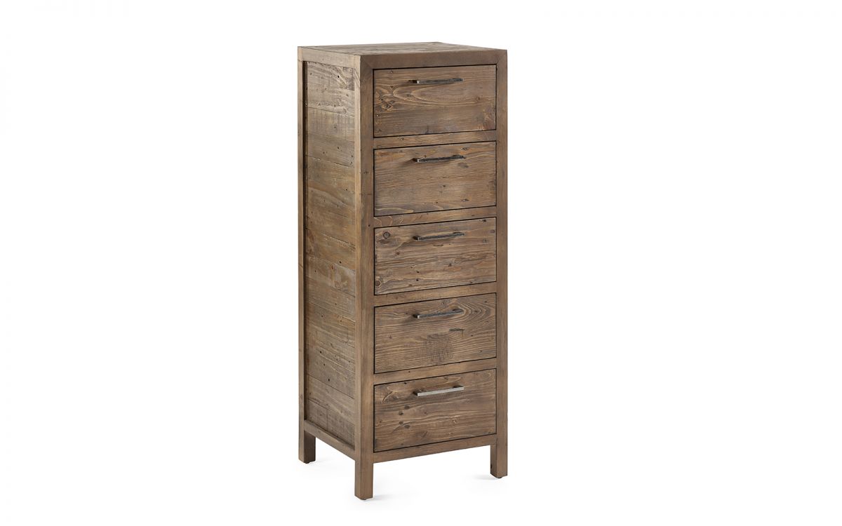 Heritage 5-Drawer Tallboy Chest - Classic Storage Solution