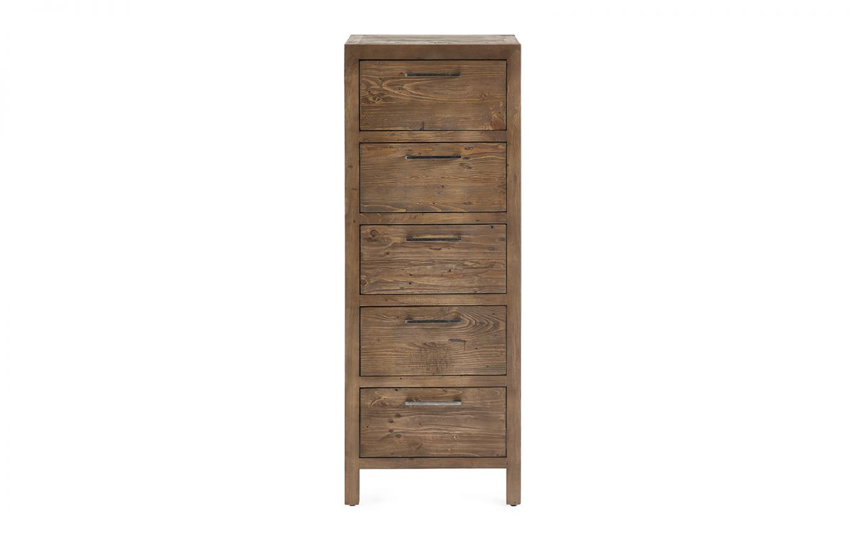Heritage 5-Drawer Tallboy Chest - Classic Storage Solution