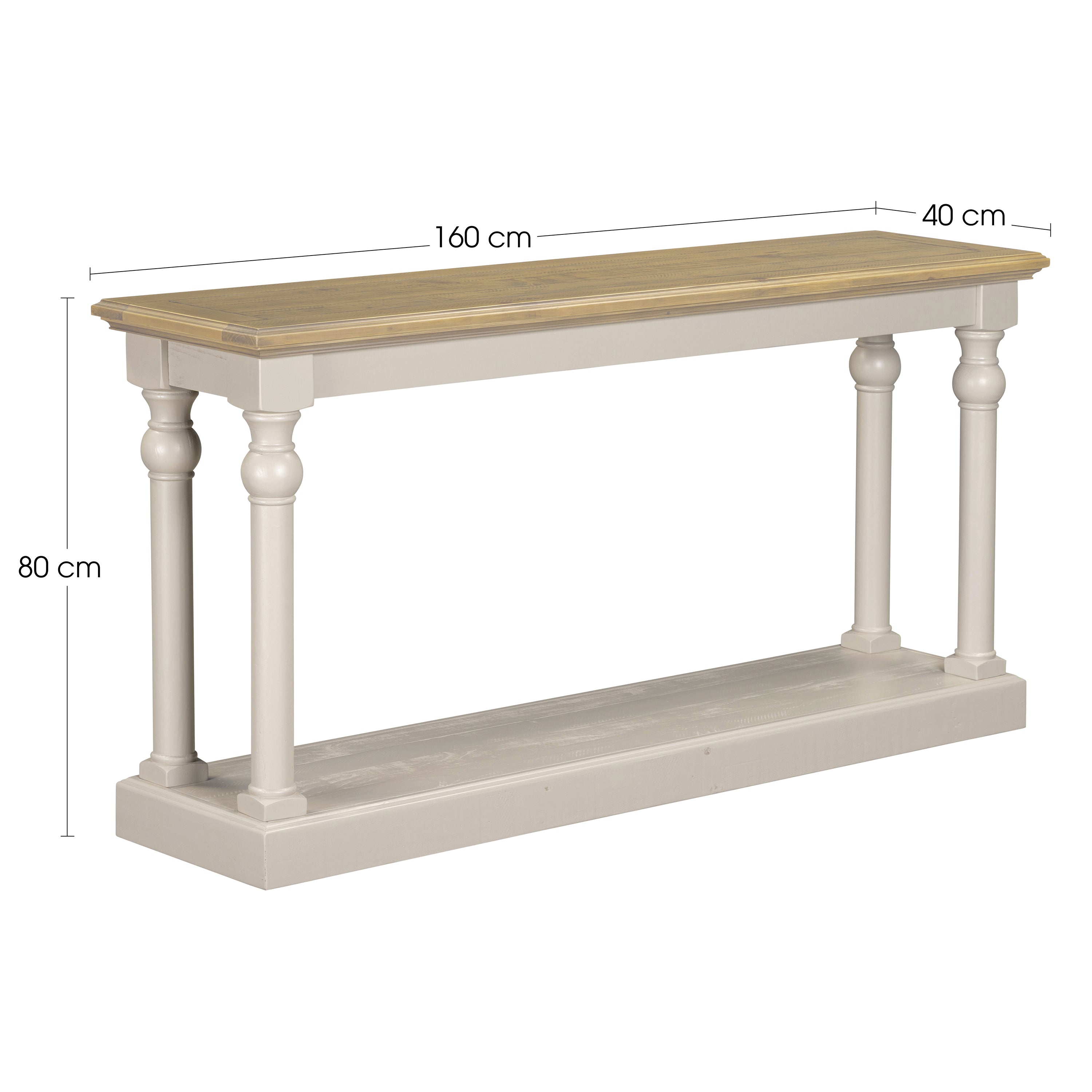 Chateau Painted 160 cm Console Table