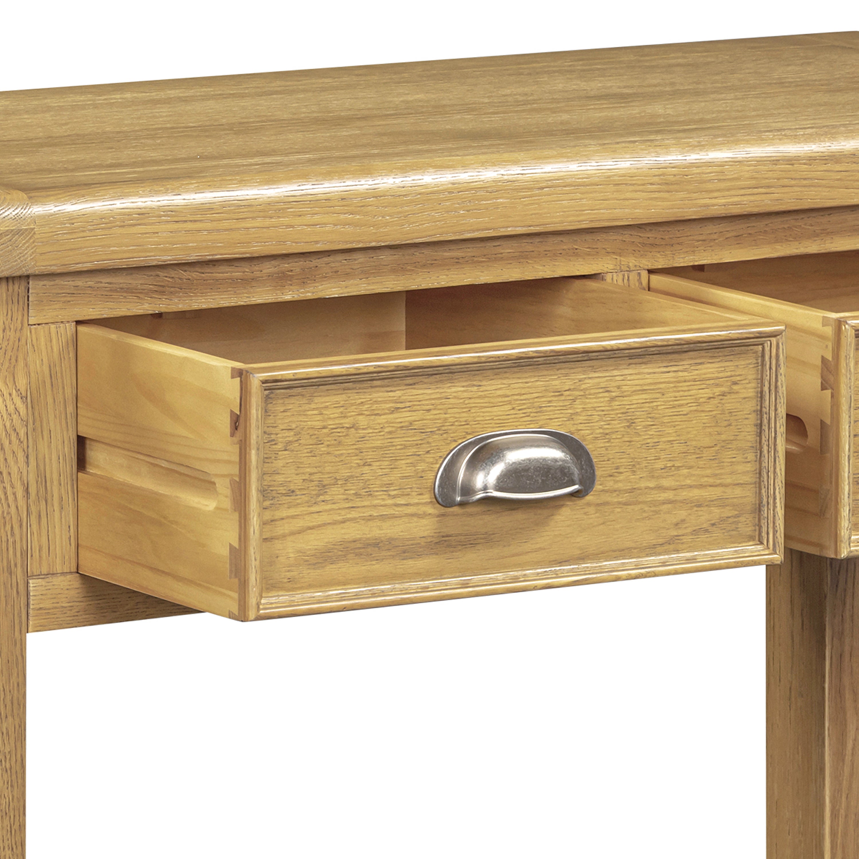 Dorchester Oak 2 Drawer console