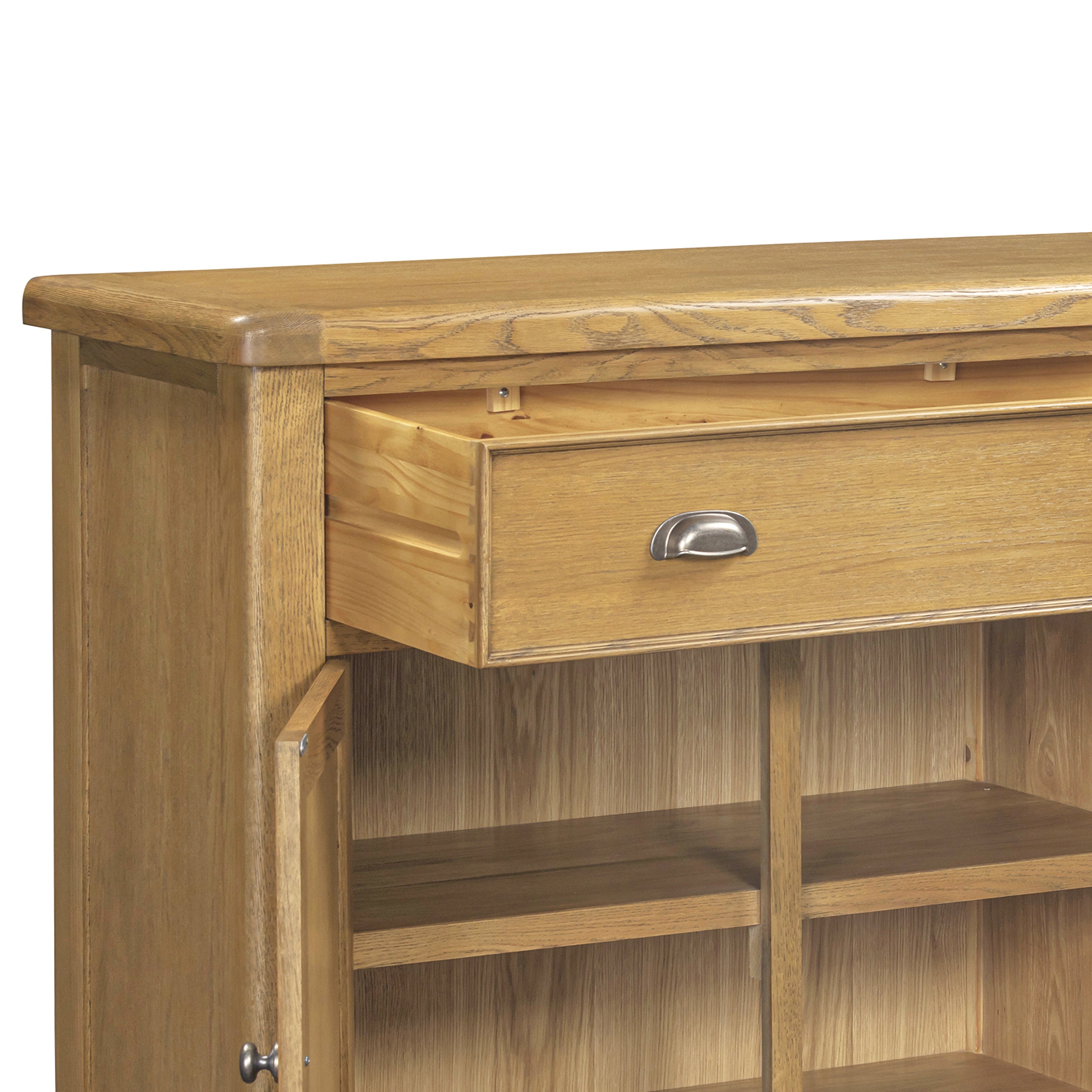 Dorchester Oak 4 Door Sideboard