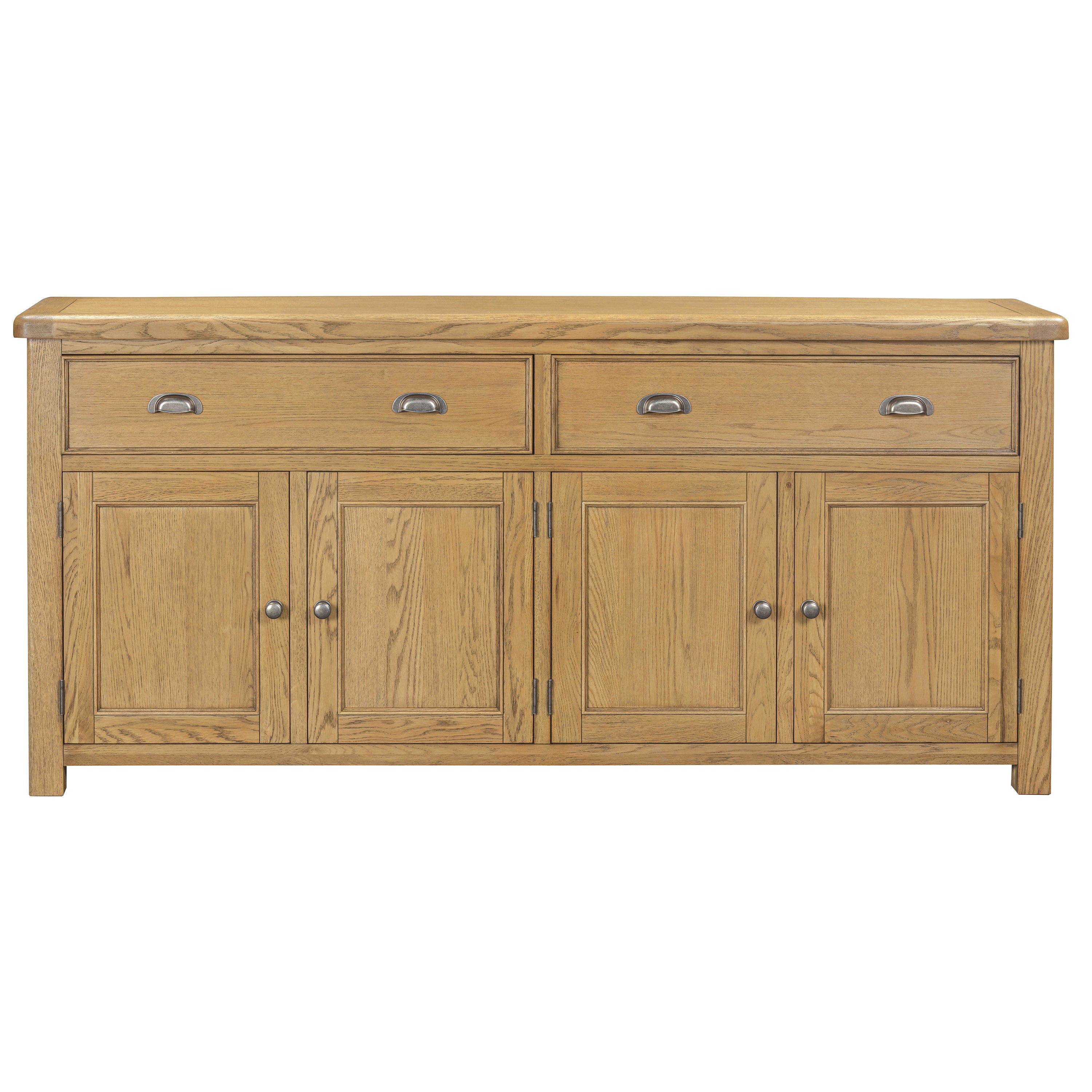 Dorchester Oak 4 Door Sideboard