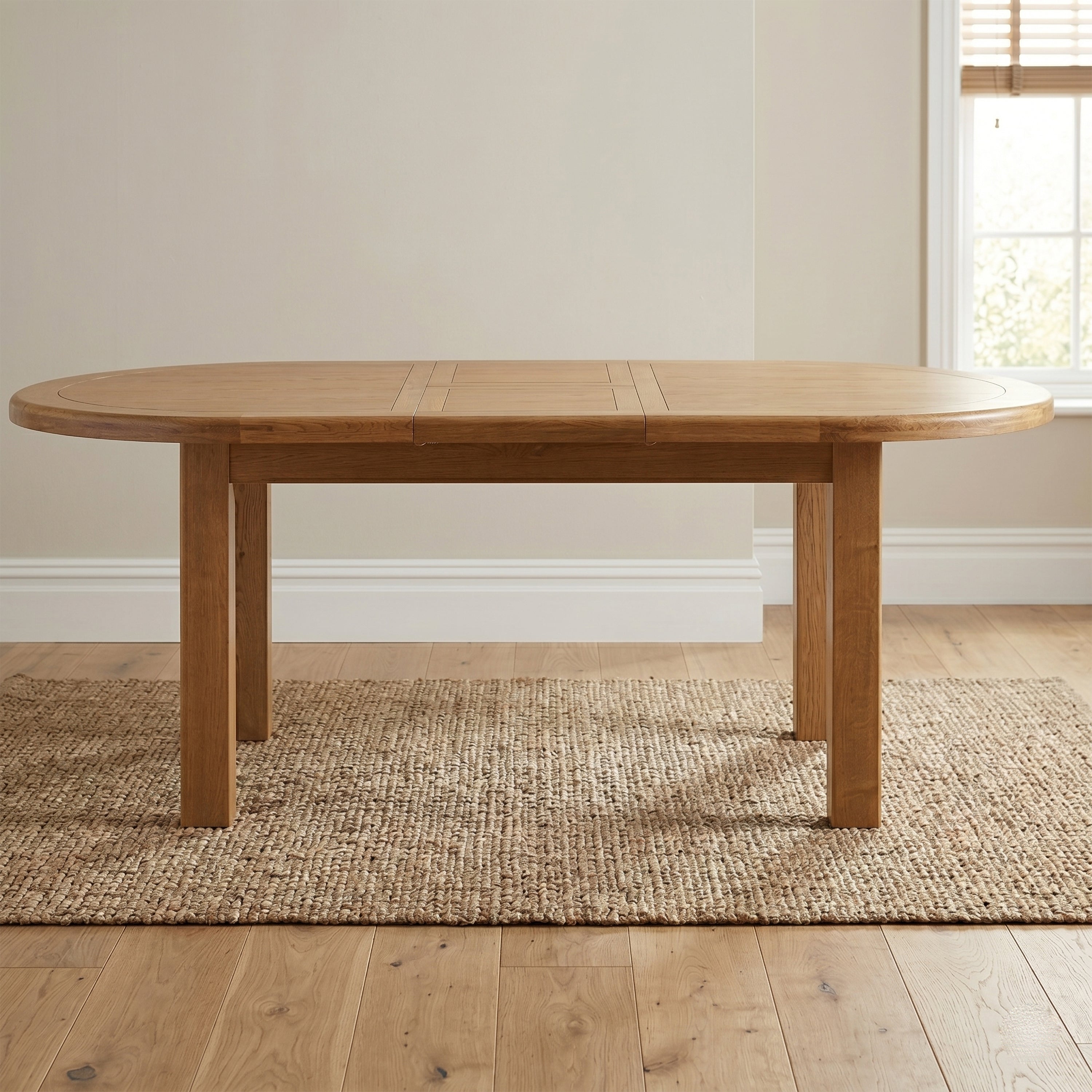 Dorchester Oak 160-200 Oval Extension Table