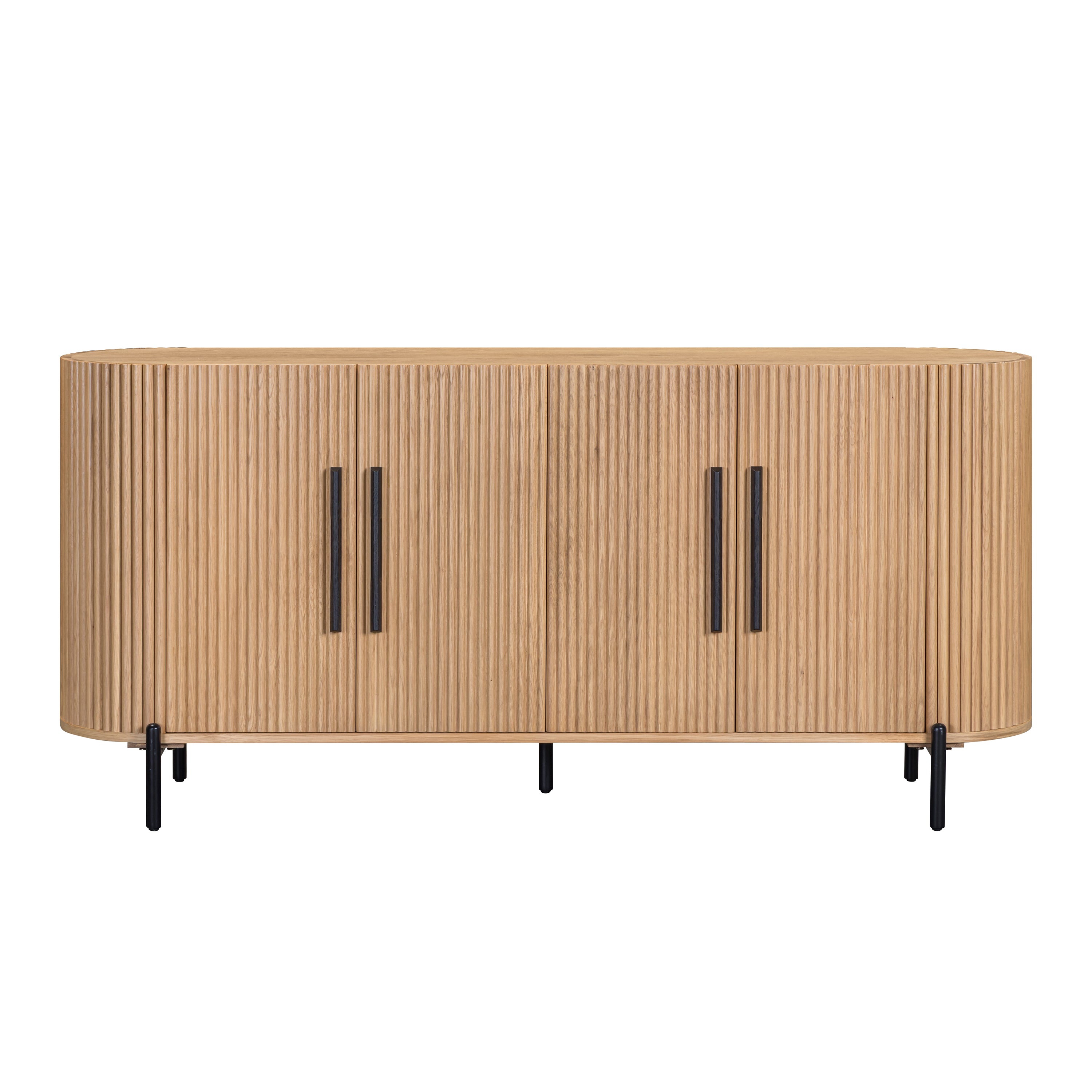 Stockholm Curved Sideboard 4 Door